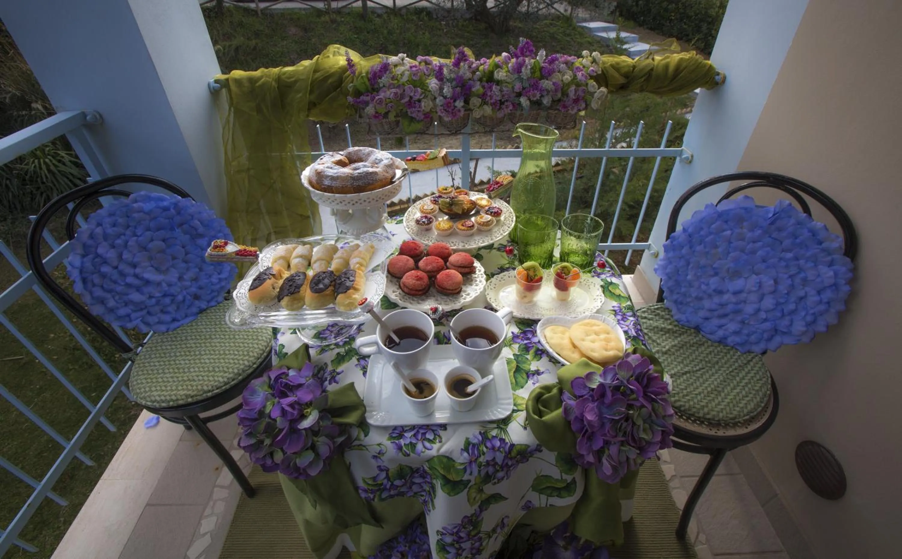 Balcony/Terrace in B&B La casa di g.g.