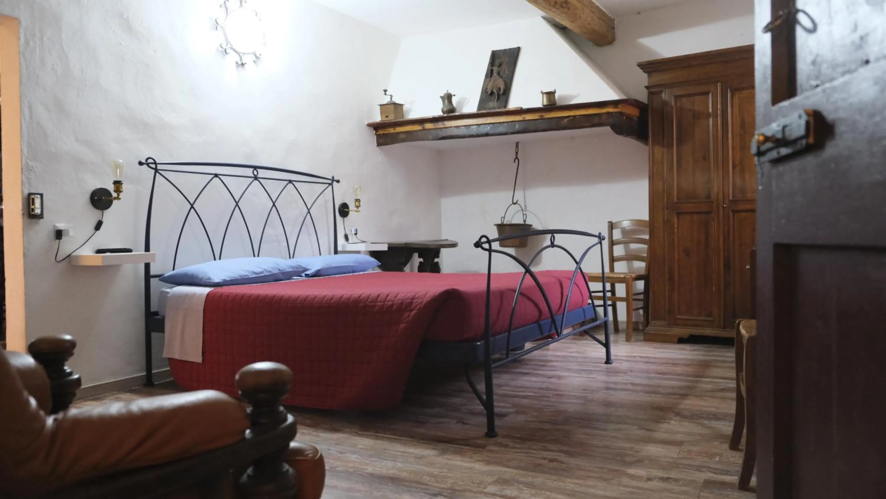 Bed in B&B Il Pittore