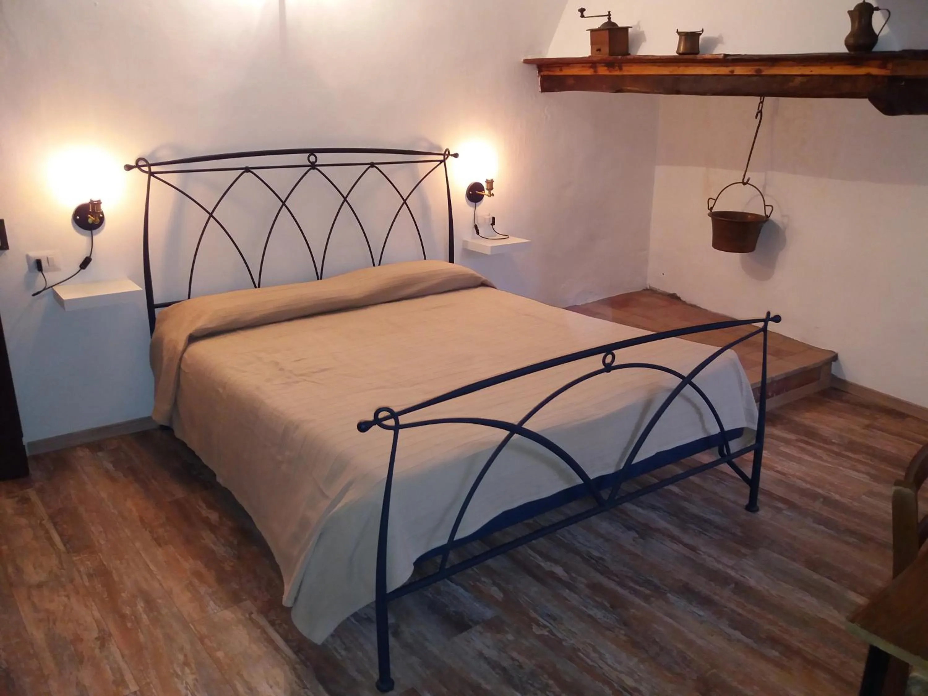 Bed in B&B Il Pittore