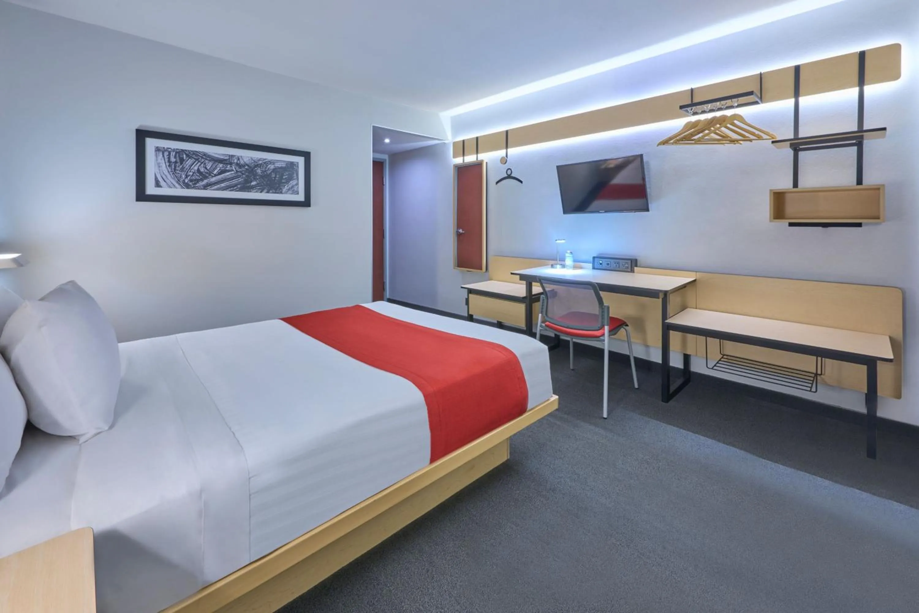 Bedroom, Bed in City Express by Marriott Toluca