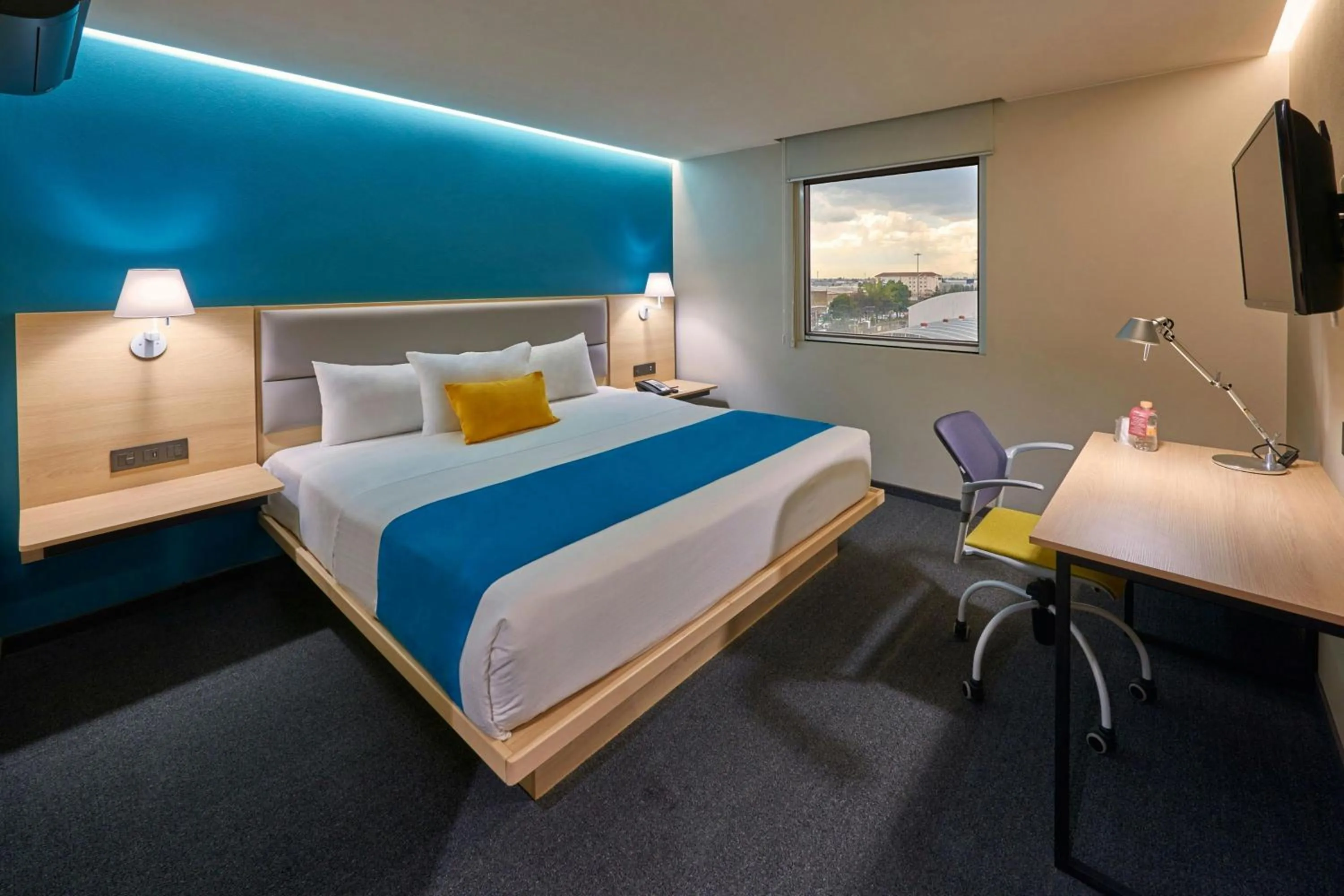 Bedroom, Bed in City Express by Marriott Toluca