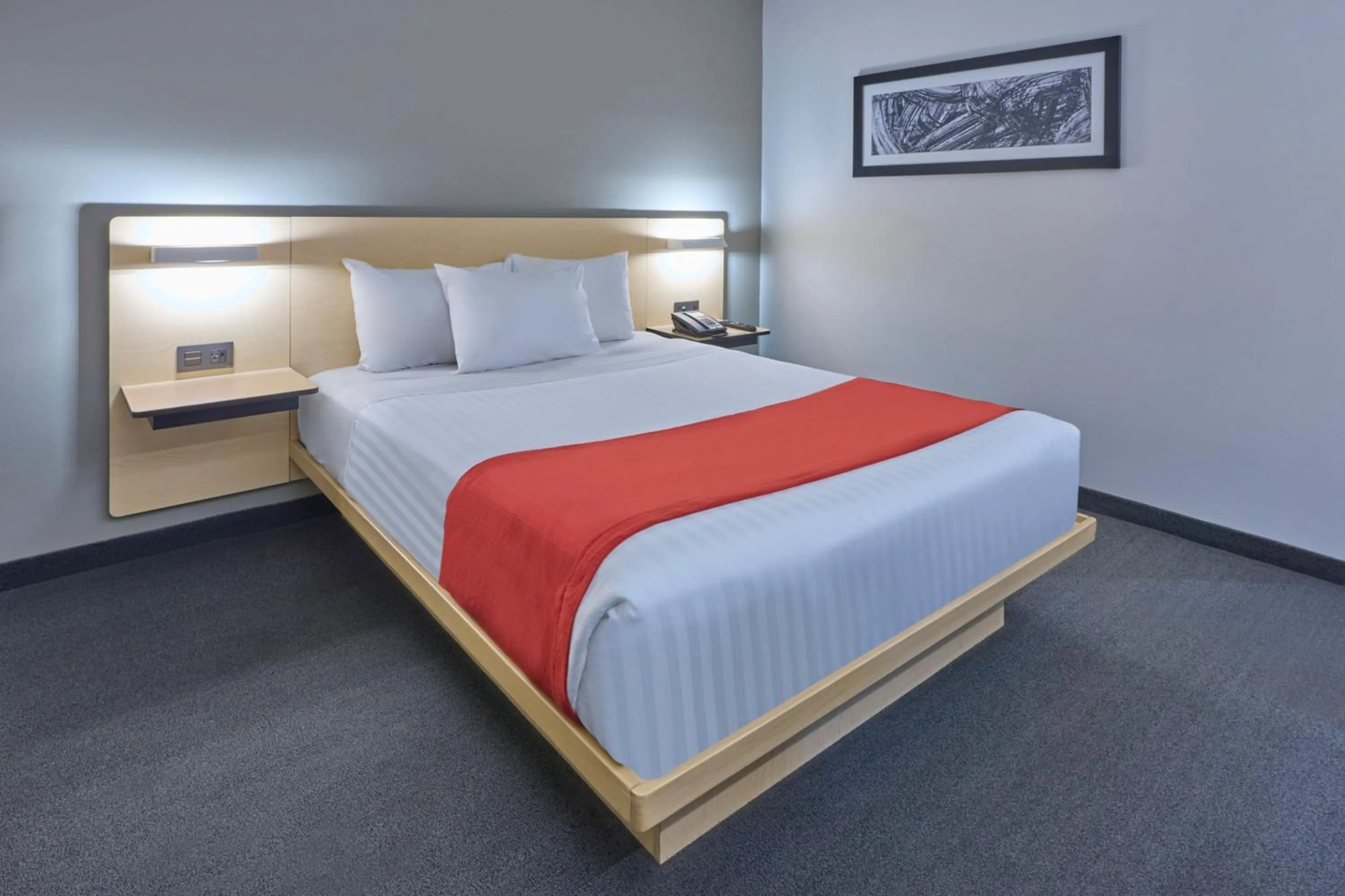 Bedroom, Bed in City Express by Marriott Toluca