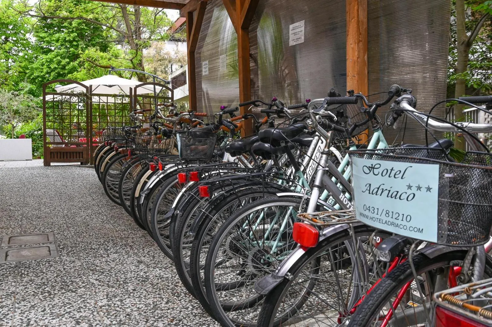 Cycling in Hotel Adriaco