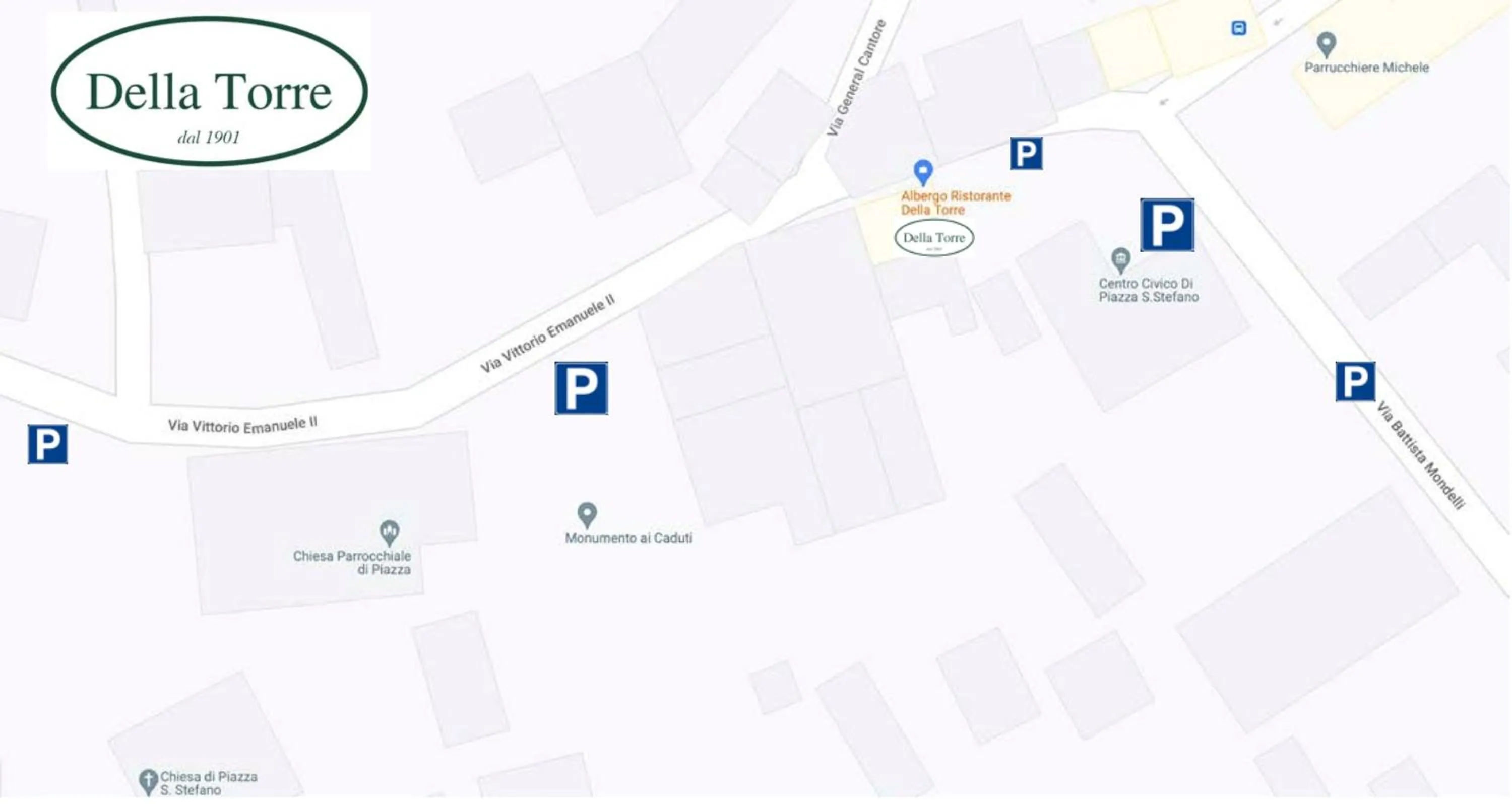 Bird's eye view in Albergo Della Torre