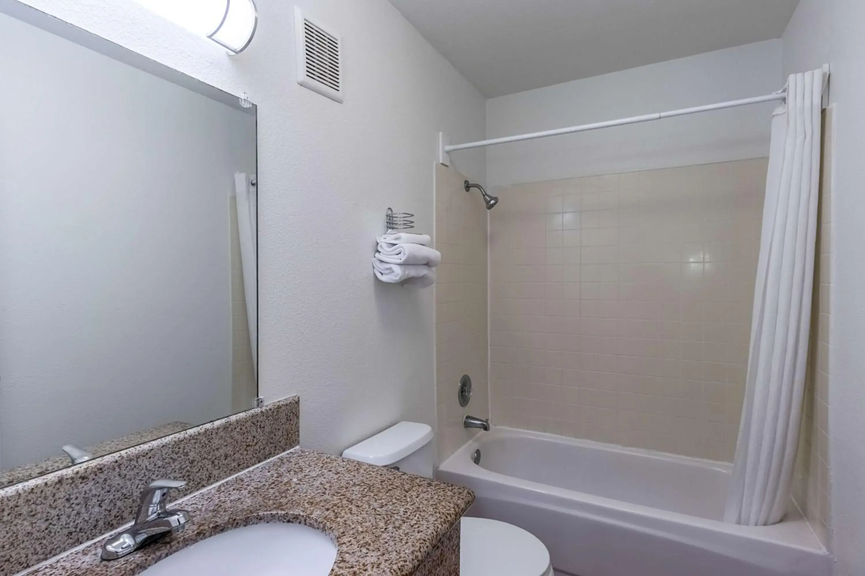 Bathroom in Motel 6-Beaverton, OR
