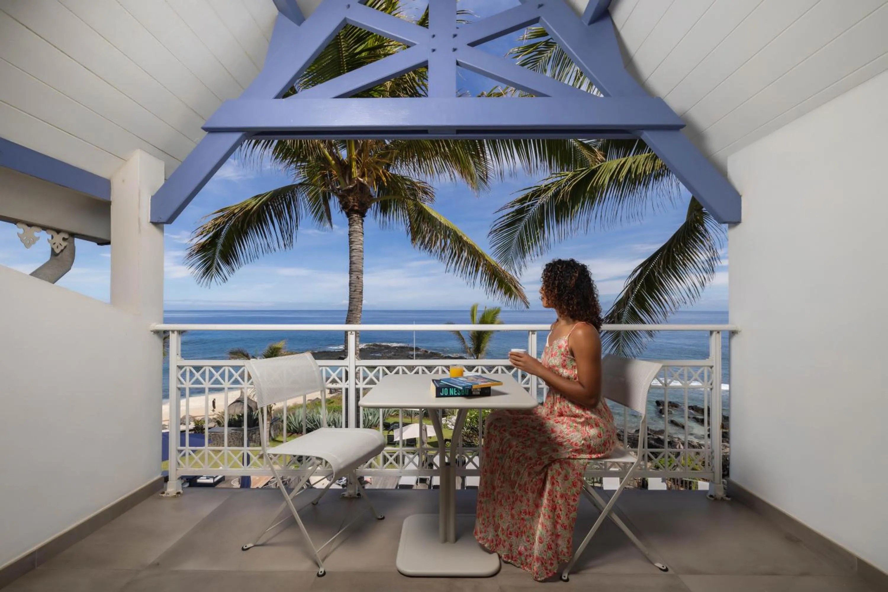 Natural landscape in Hotel Le Boucan Canot