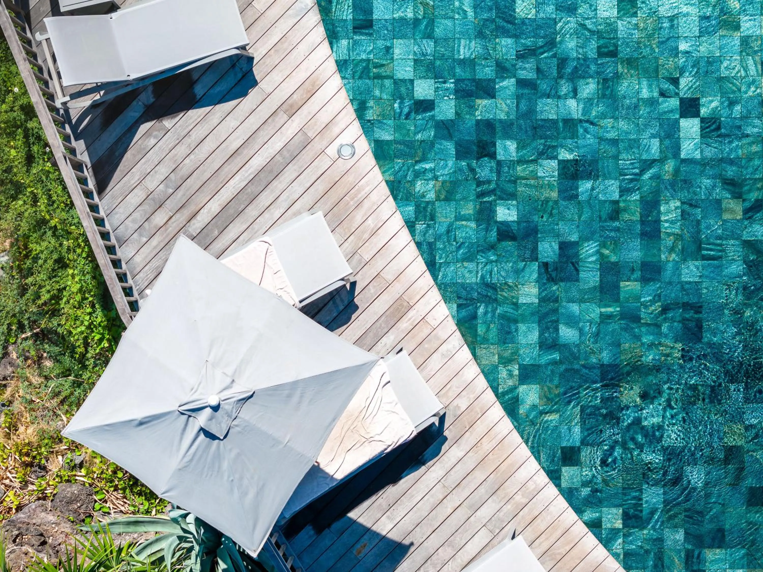 Swimming pool in Hotel Le Boucan Canot
