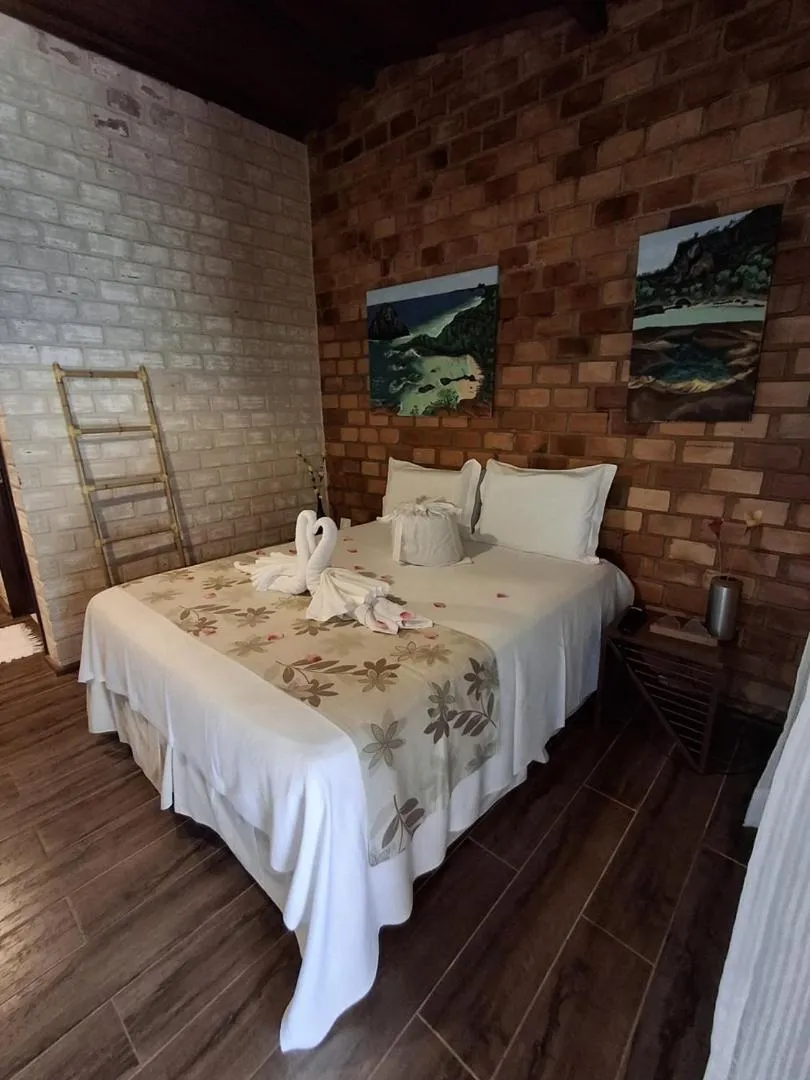 Bed in Pousada Mar Aberto