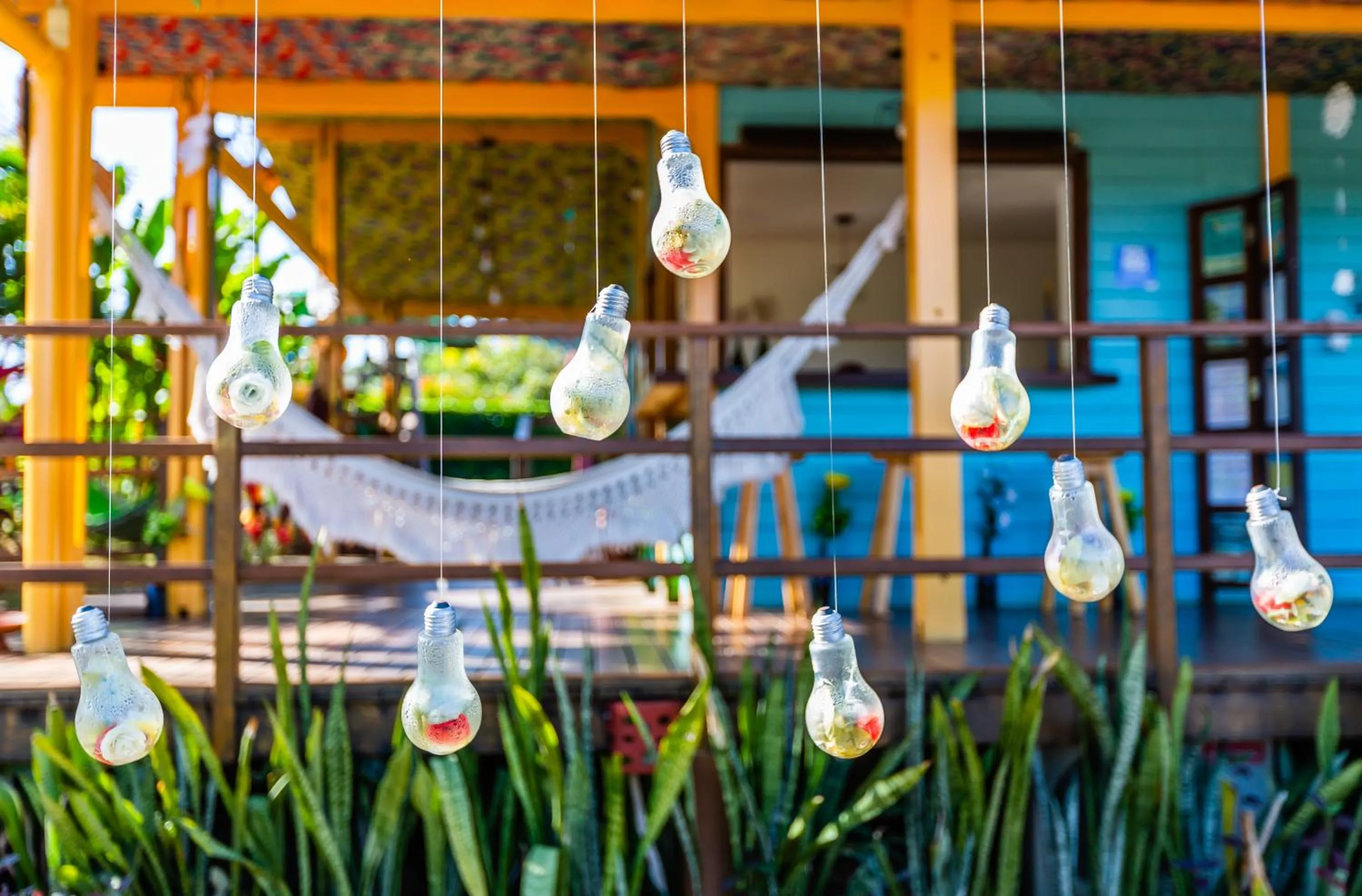 Patio in Pousada Mar Aberto