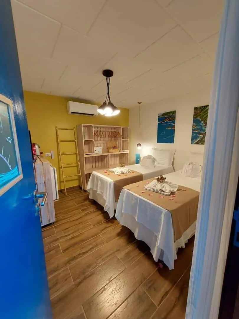 Bed in Pousada Mar Aberto