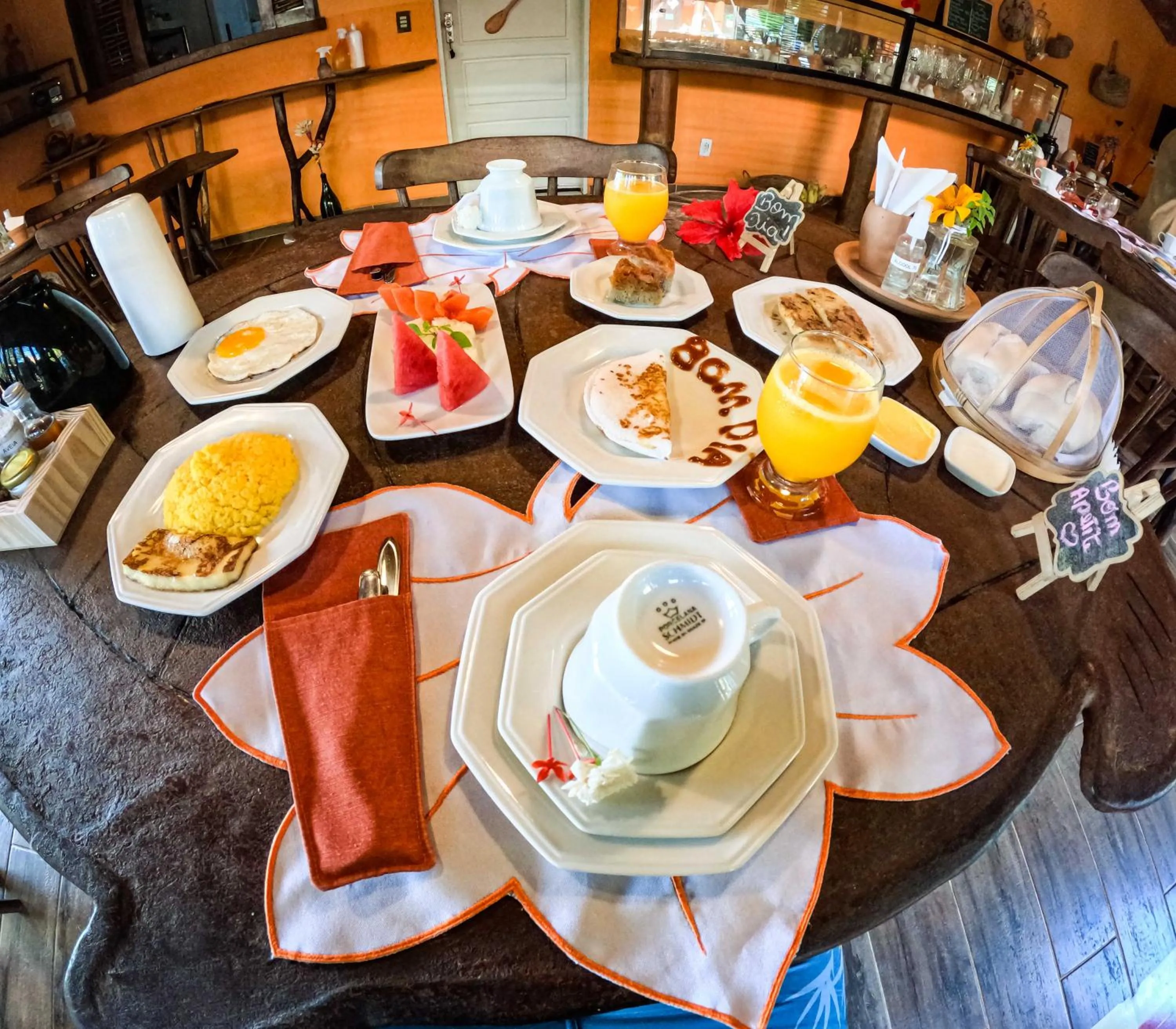 Breakfast in Pousada Mar Aberto