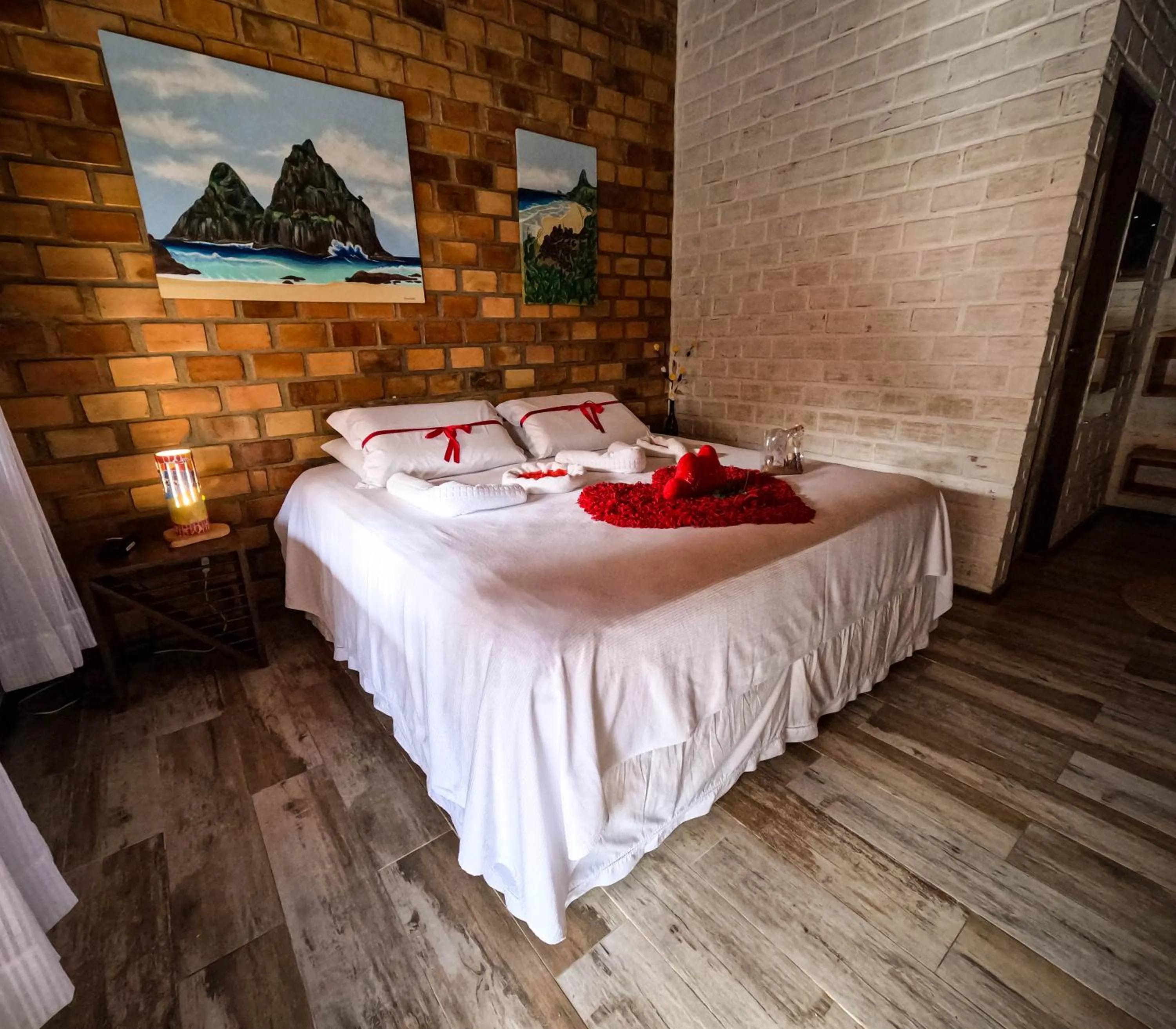 Bedroom, Bed in Pousada Mar Aberto