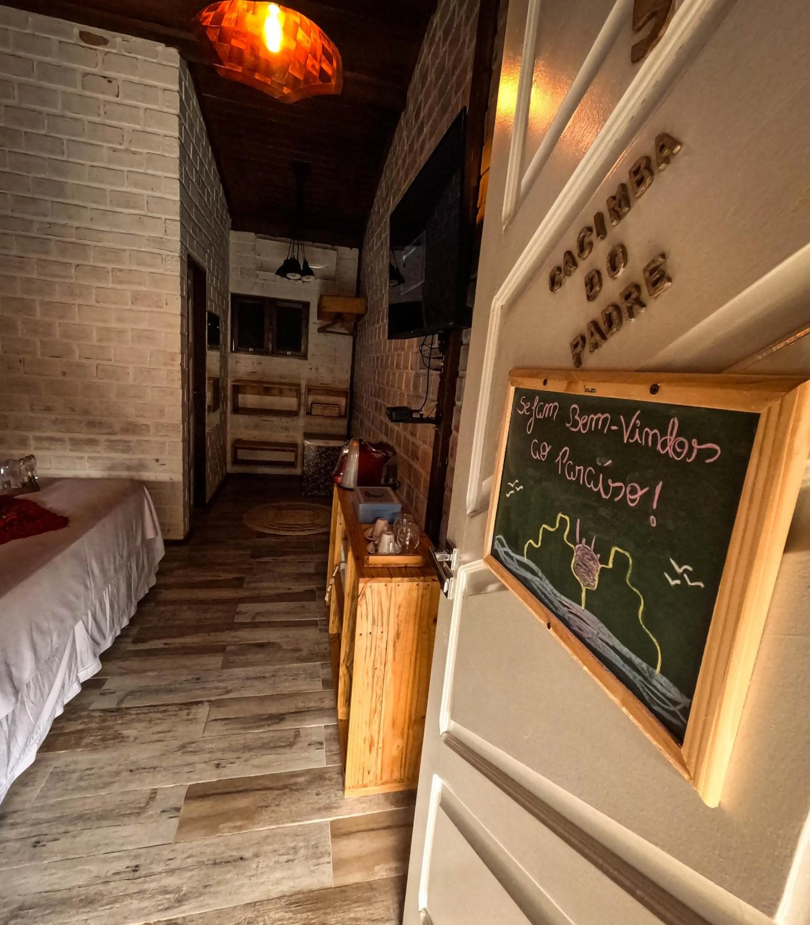 Decorative detail, Bed in Pousada Mar Aberto