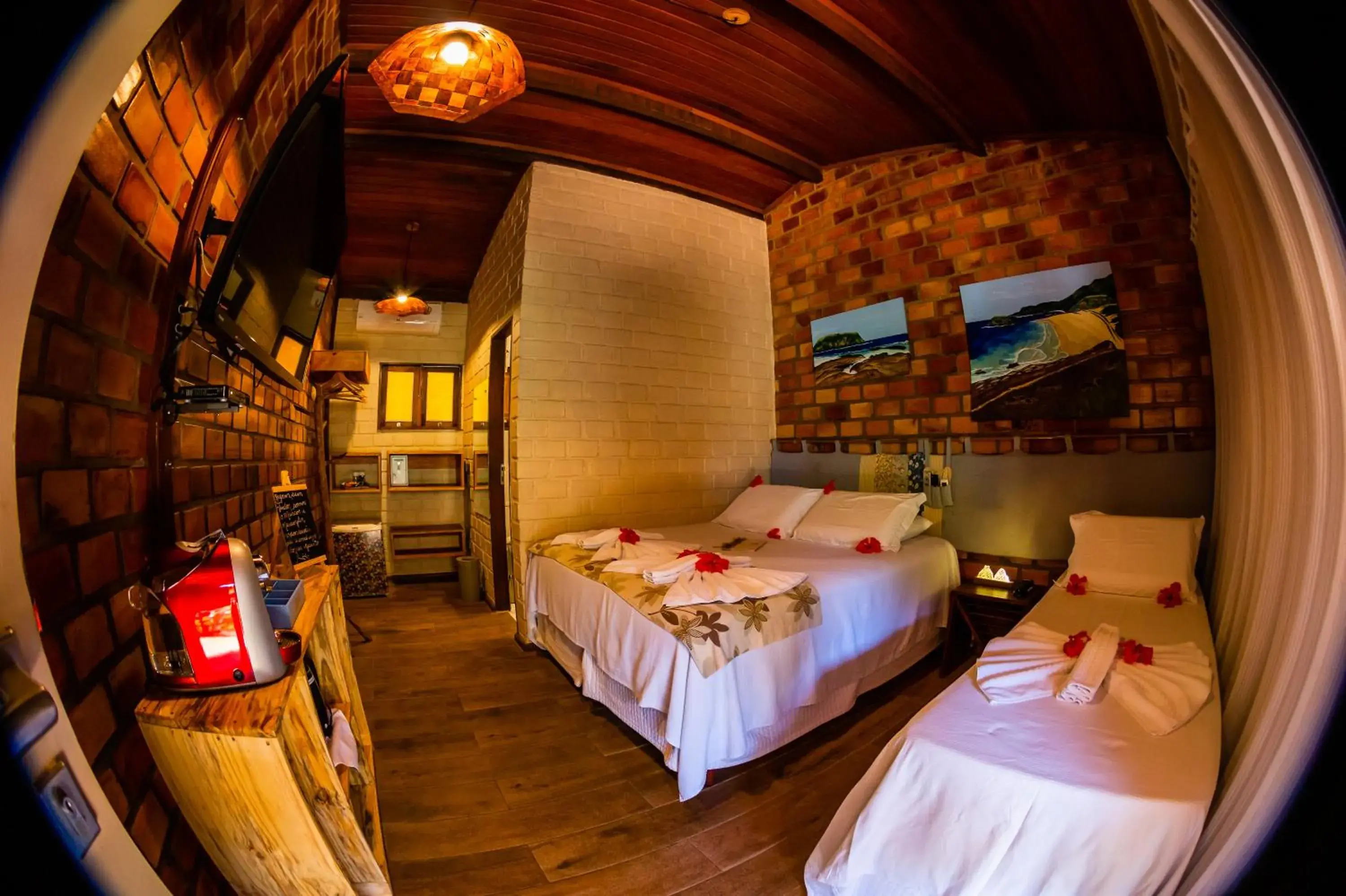 Standard Triple Room in Pousada Mar Aberto Standard Triple Room in Pousada Mar Aberto