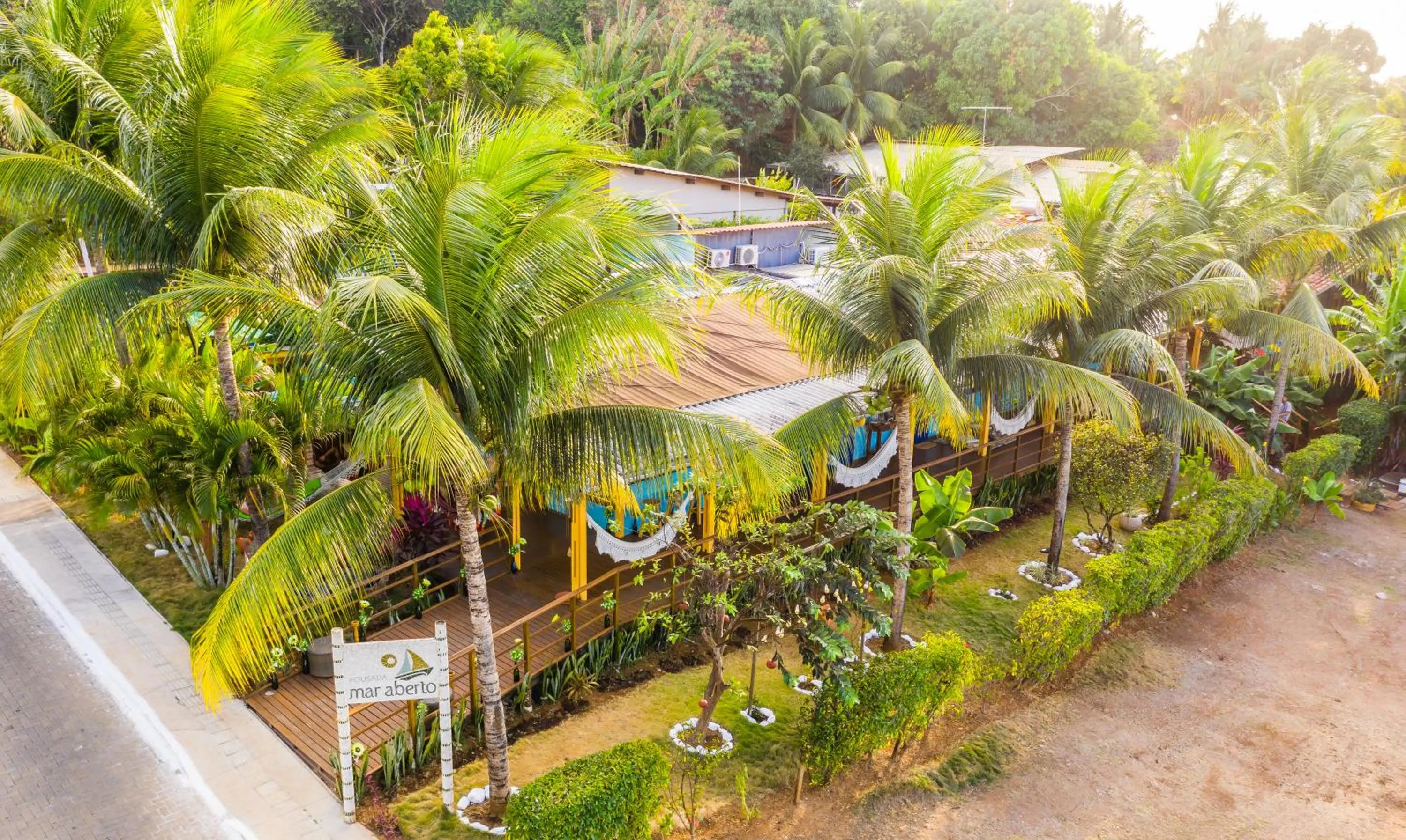 Natural landscape in Pousada Mar Aberto