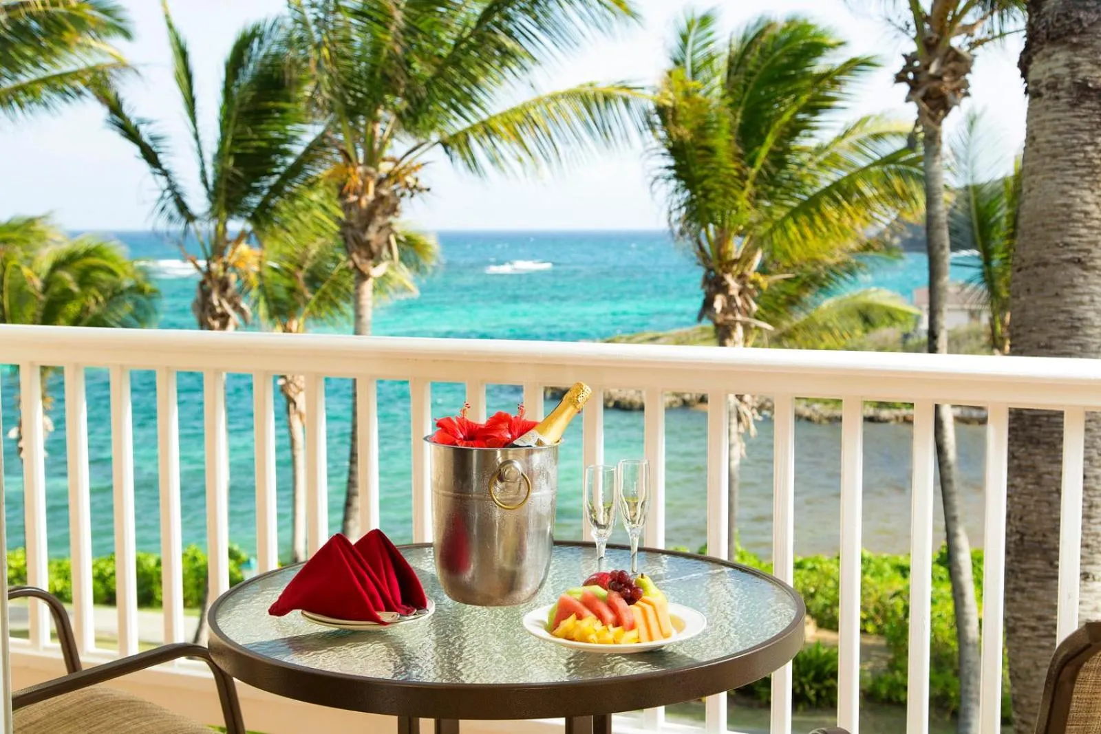 Sea view in St. James's Club Resort - All Inclusive