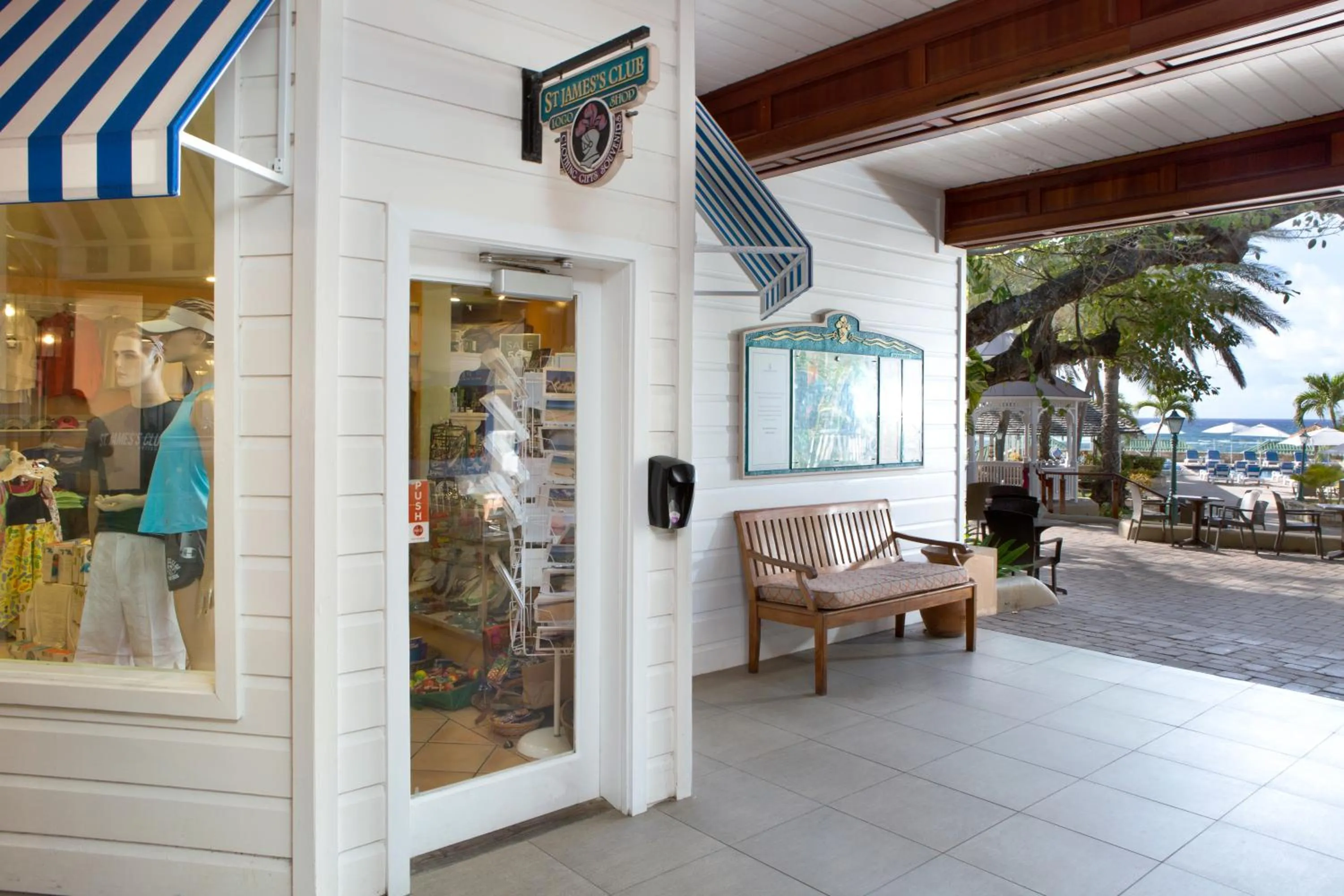 On-site shops in St. James's Club Resort - All Inclusive