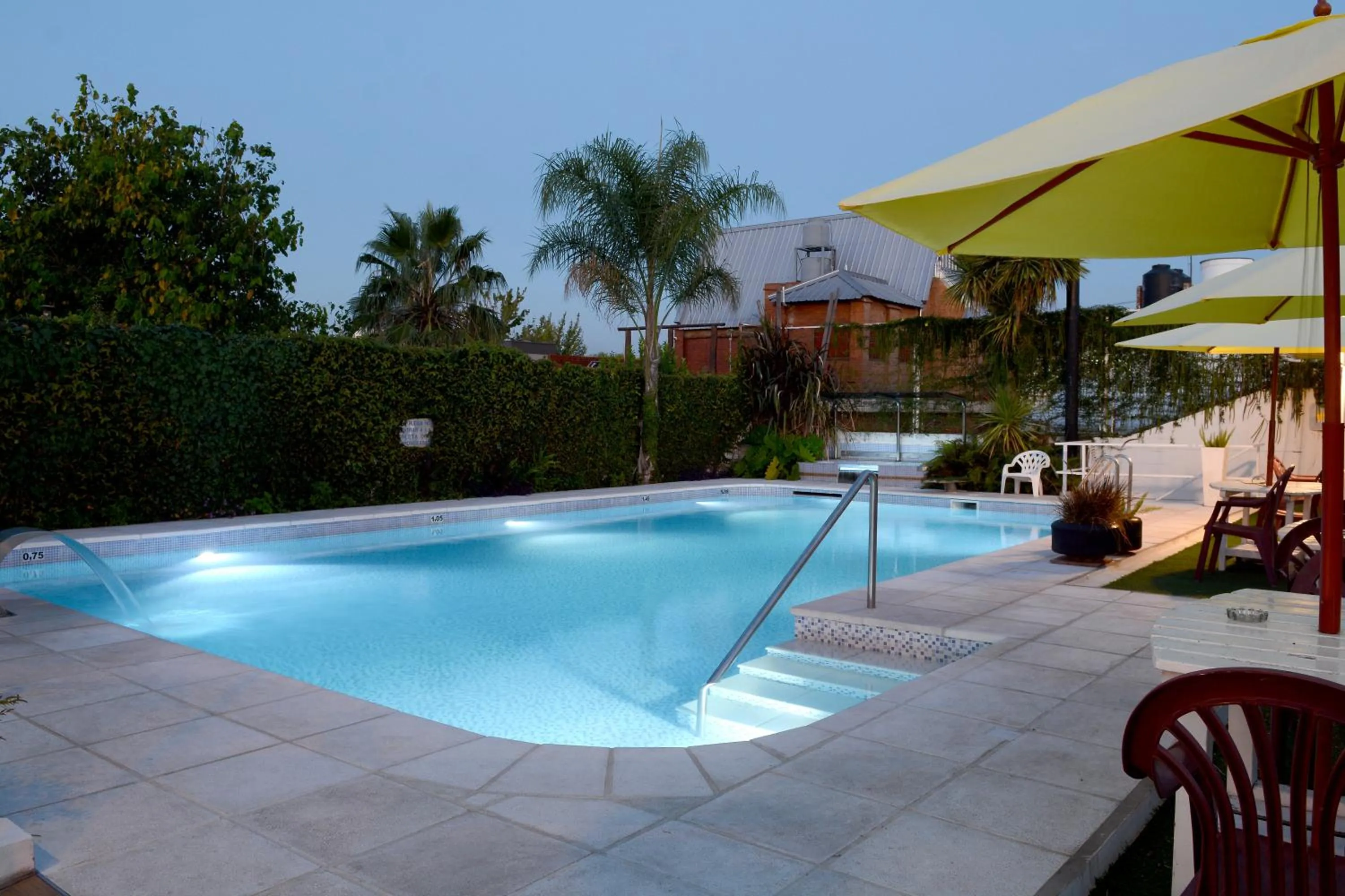 Patio in Hotel Capvio