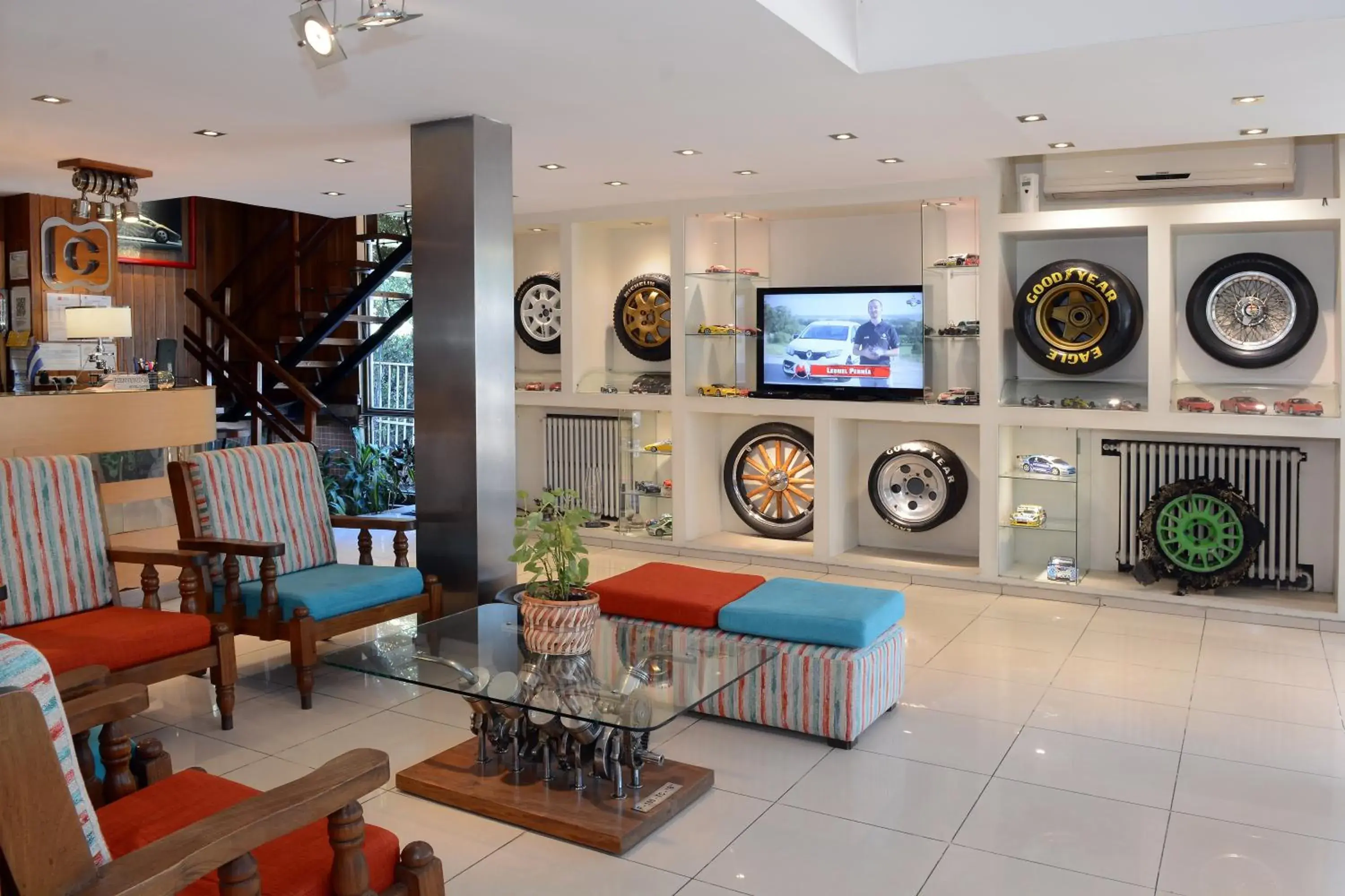 Living room in Hotel Capvio Living room in Hotel Capvio