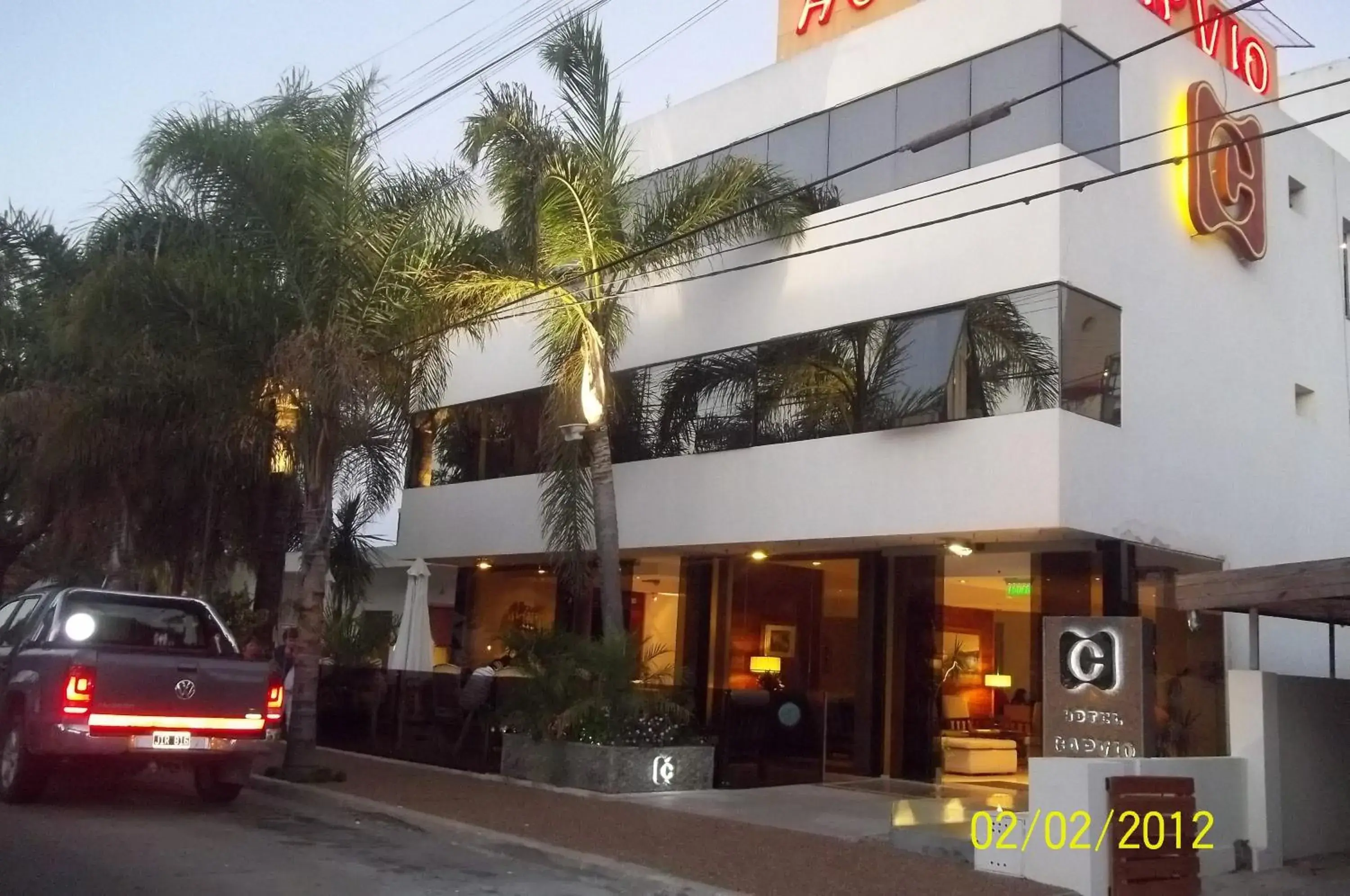 Facade/entrance in Hotel Capvio Facade/entrance in Hotel Capvio