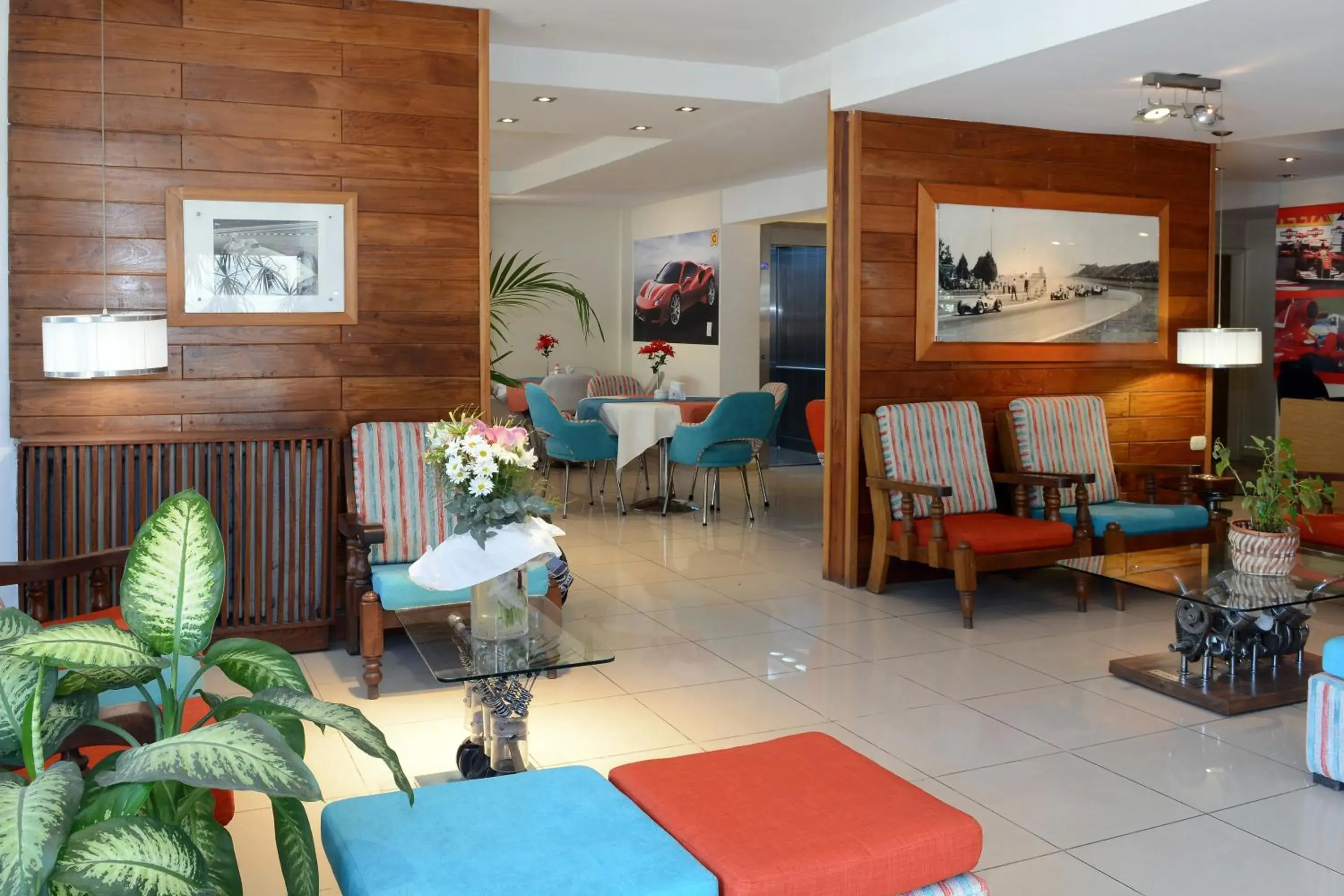 Lobby or reception in Hotel Capvio Lobby or reception in Hotel Capvio