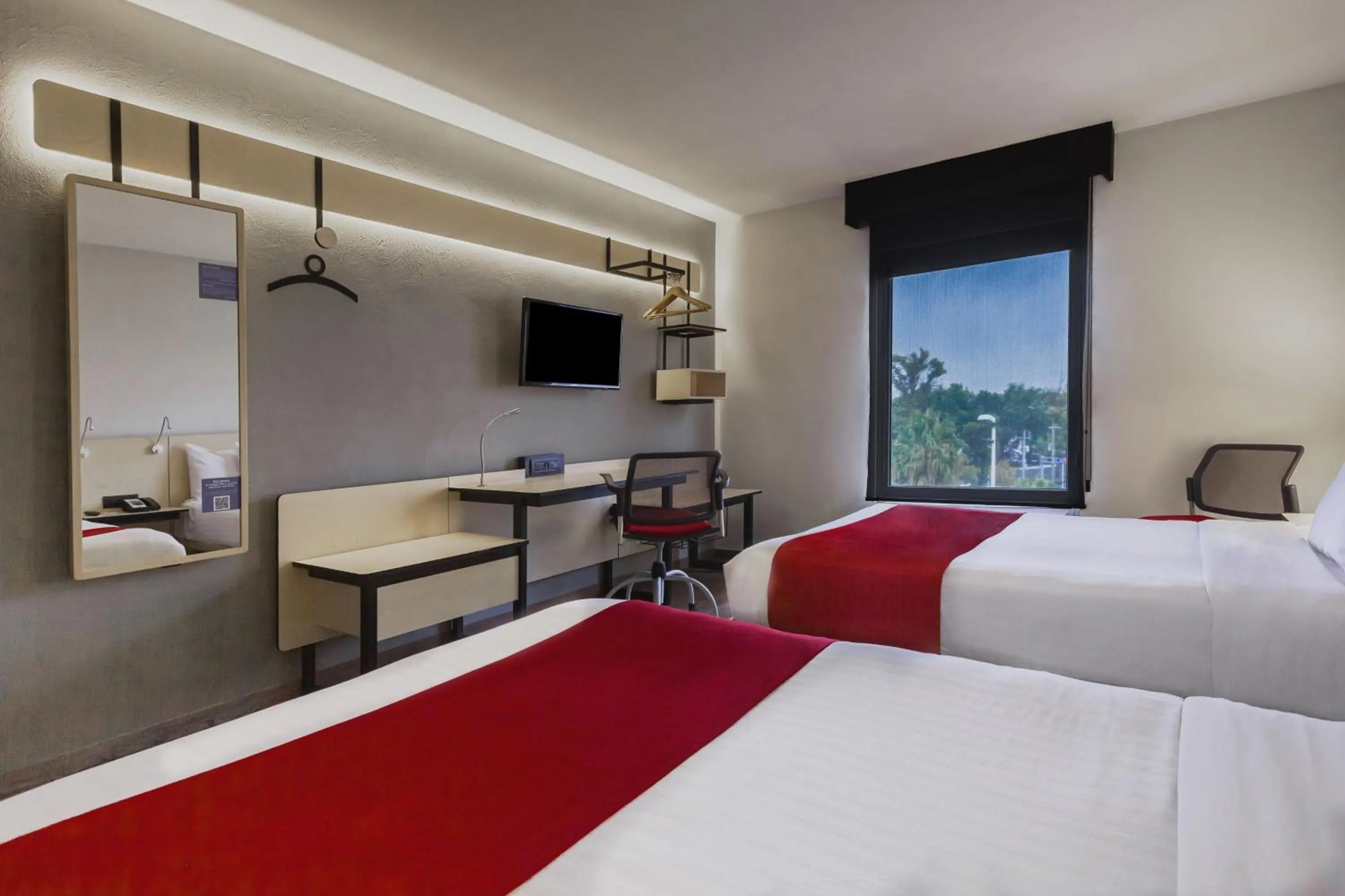 Bedroom, Bed in City Express by Marriott Leon