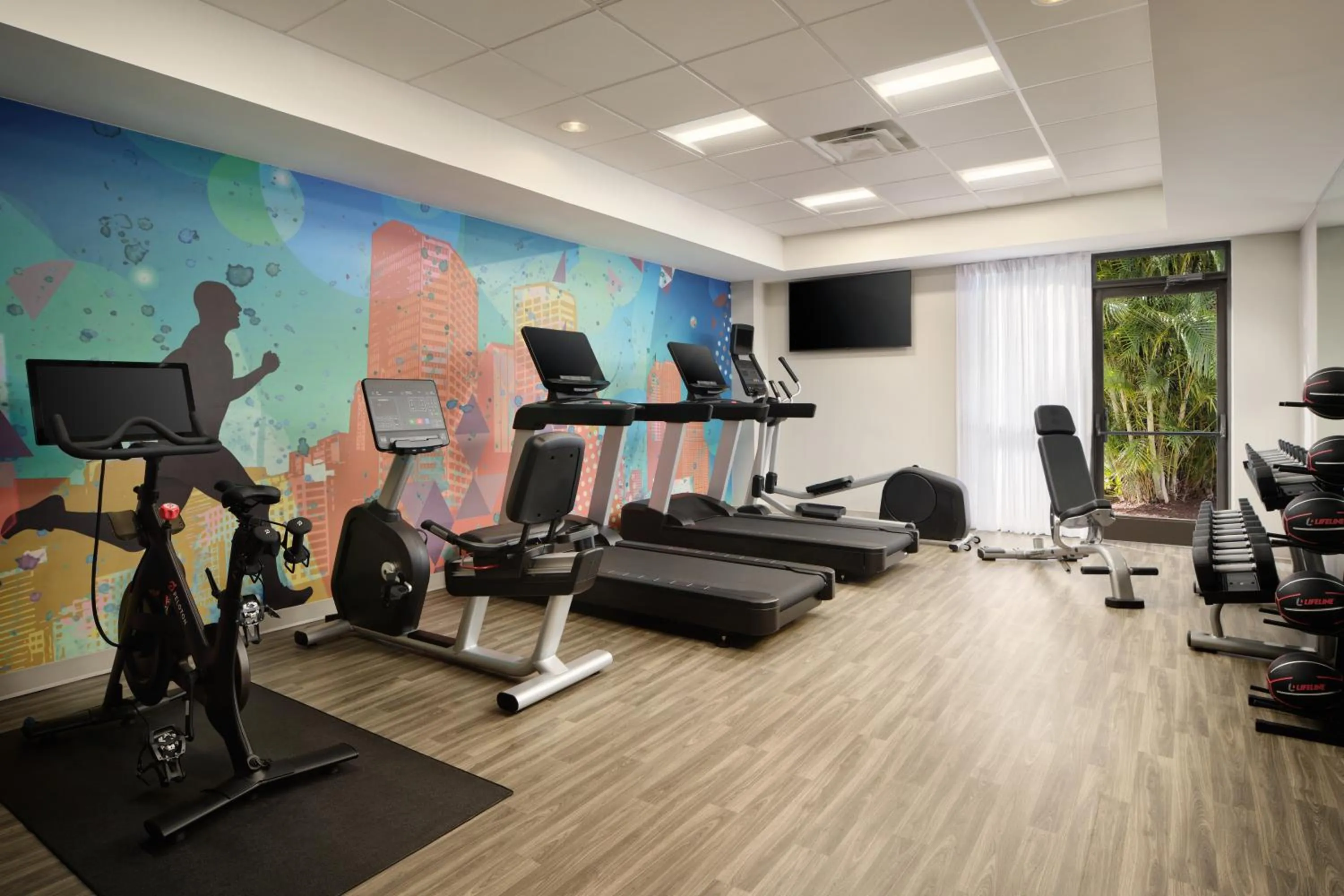 Fitness centre/facilities in Hyatt Place Tampa Airport/Westshore