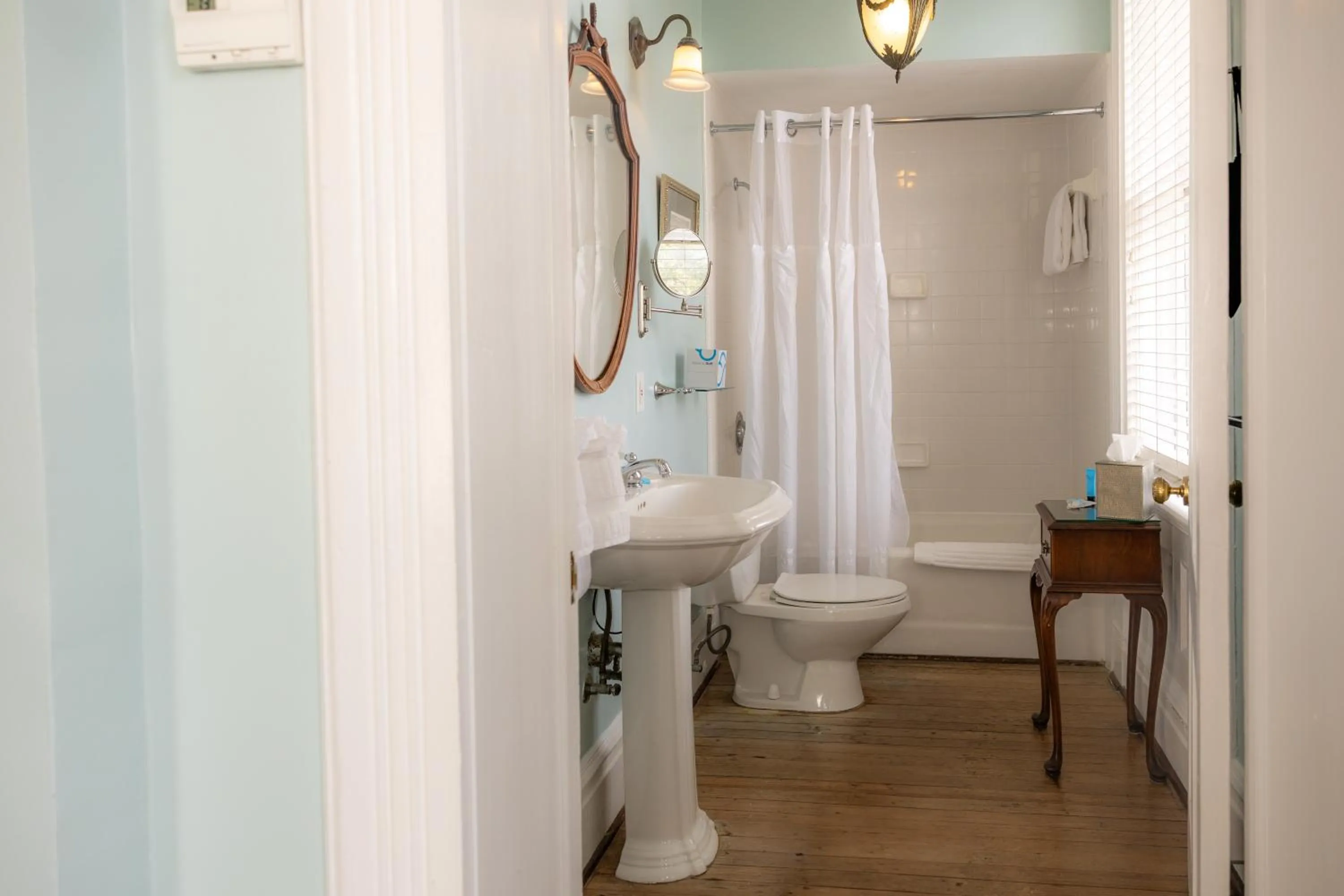 Shower in Kehoe House, Historic Inns of Savannah Collection