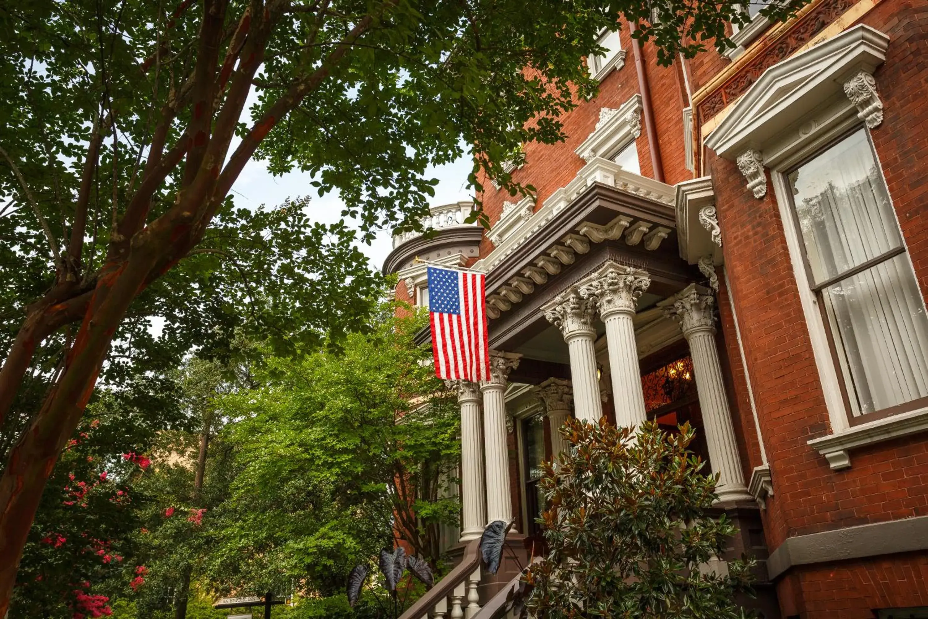 Facade/entrance in Kehoe House, Historic Inns of Savannah Collection Facade/entrance in Kehoe House, Historic Inns of Savannah Collection