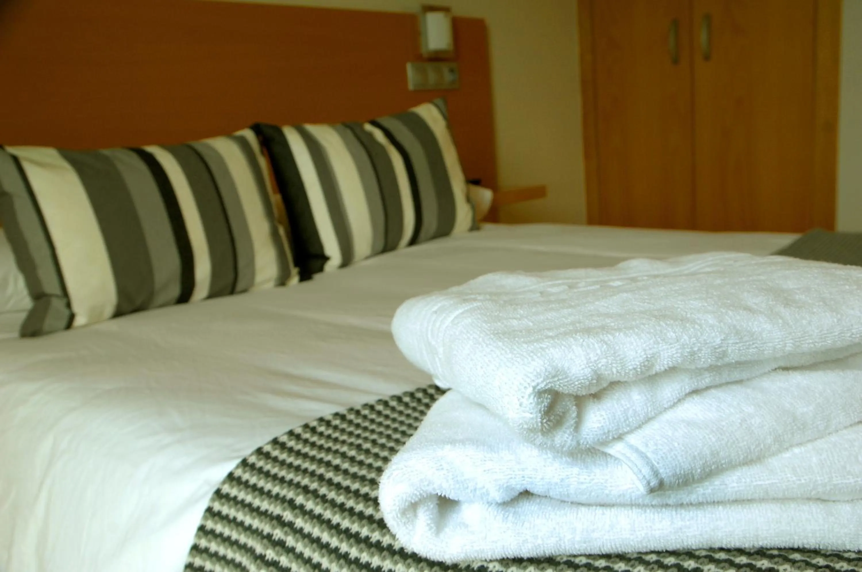 Bed in Hotel Txintxua