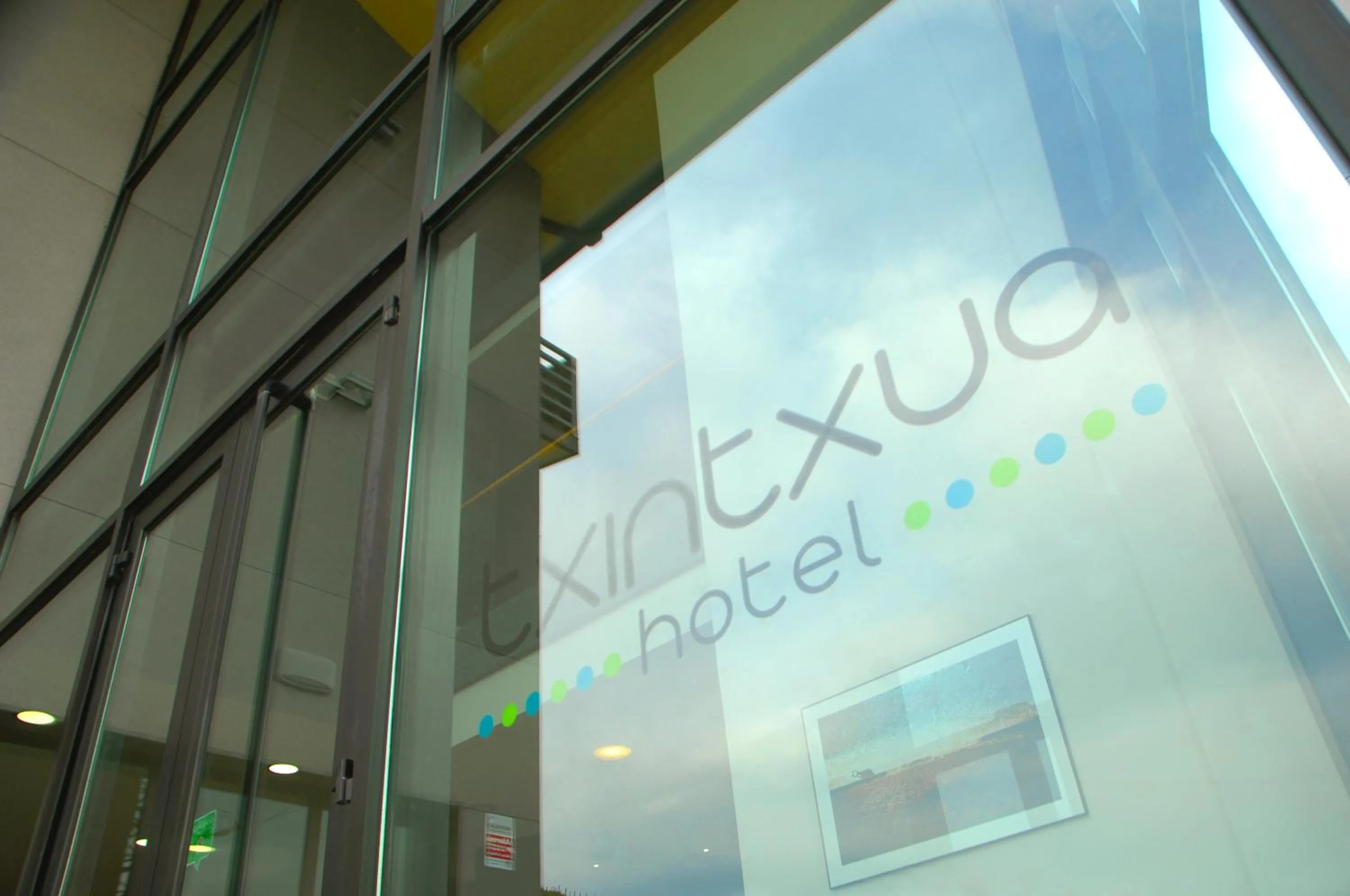 Property logo or sign in Hotel Txintxua