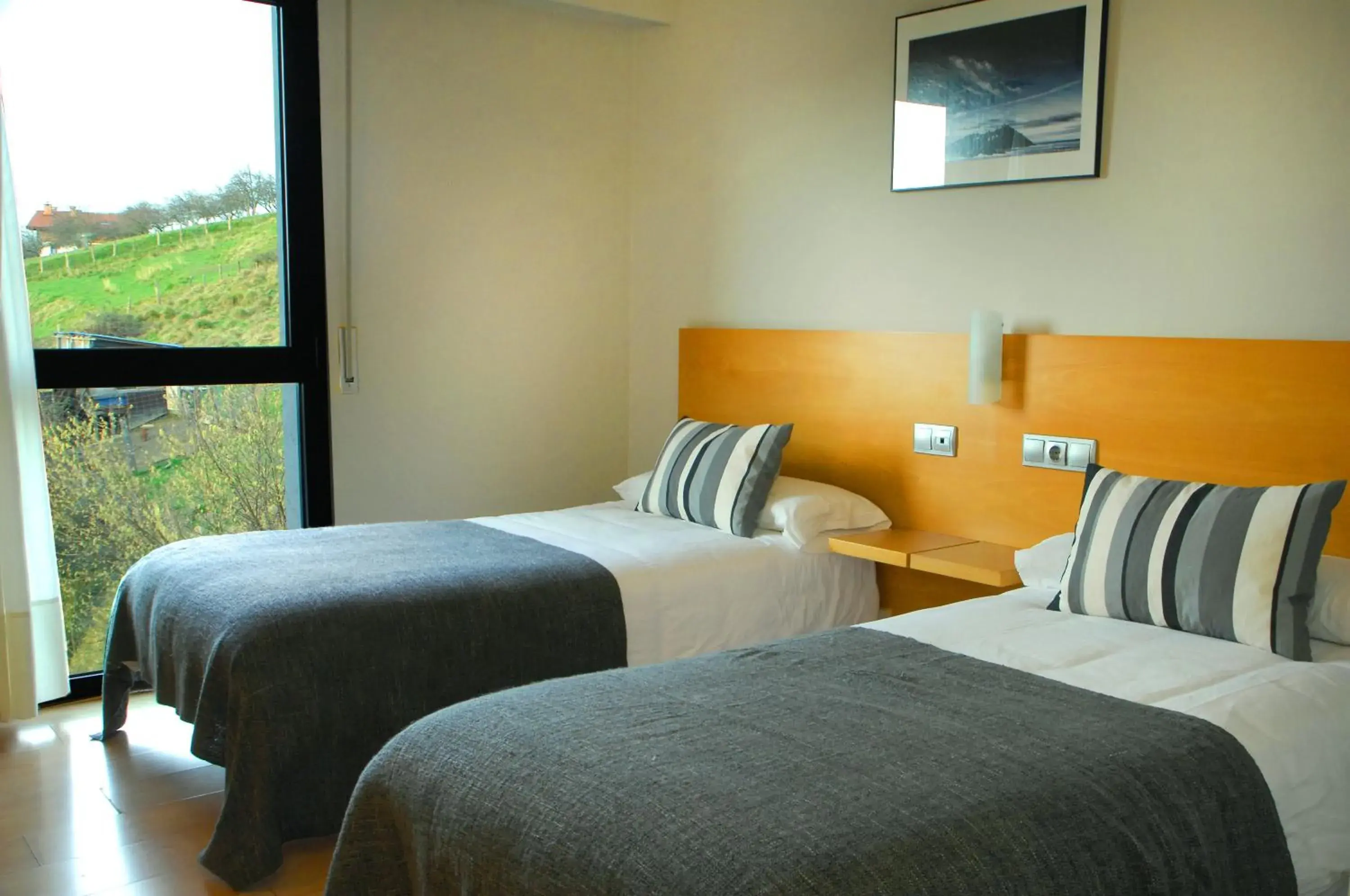 Twin Room with Private Bathroom in Hotel Txintxua Twin Room with Private Bathroom in Hotel Txintxua