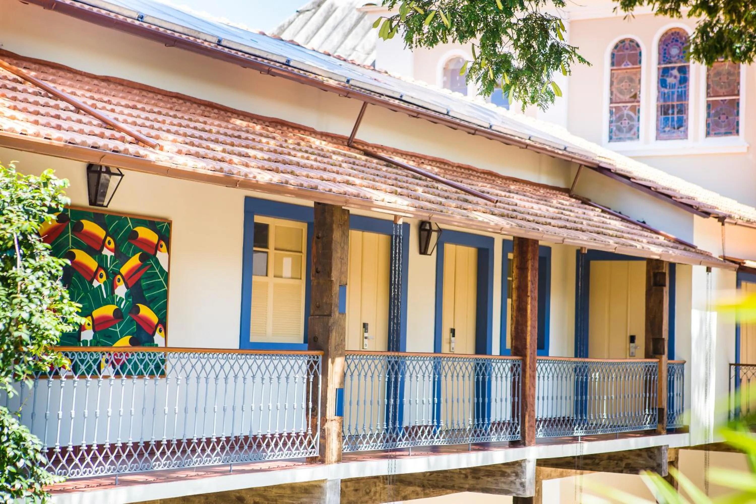 Facade/entrance in Pousada Villa Magnolia