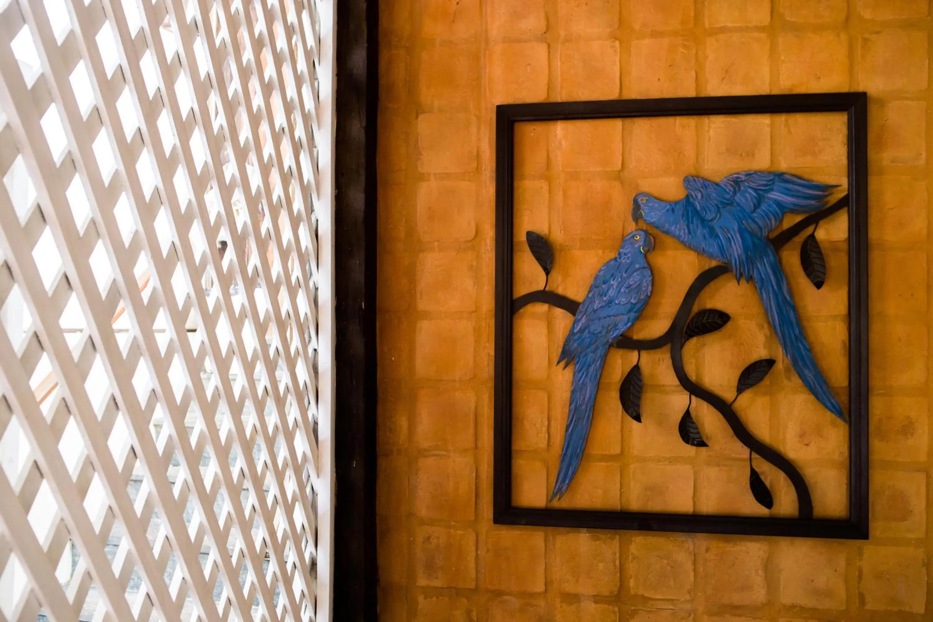 Decorative detail in Pousada Villa Magnolia