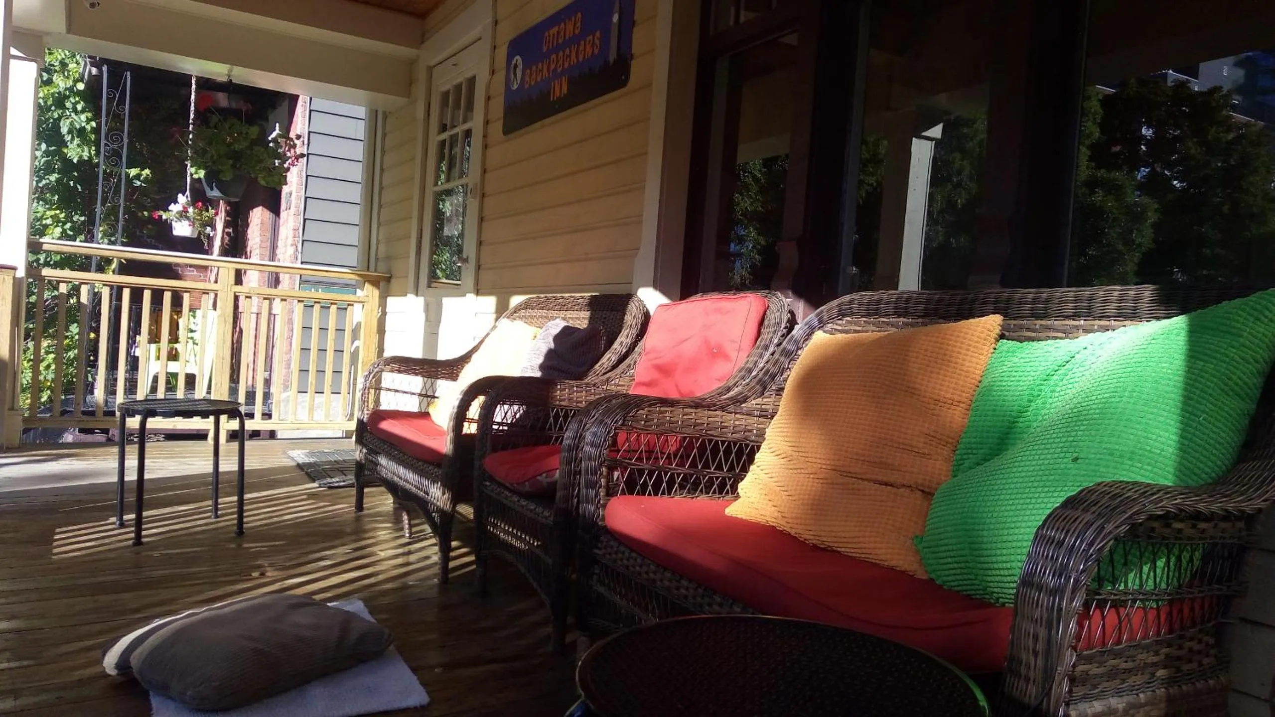 Balcony/Terrace in Ottawa Backpackers Inn