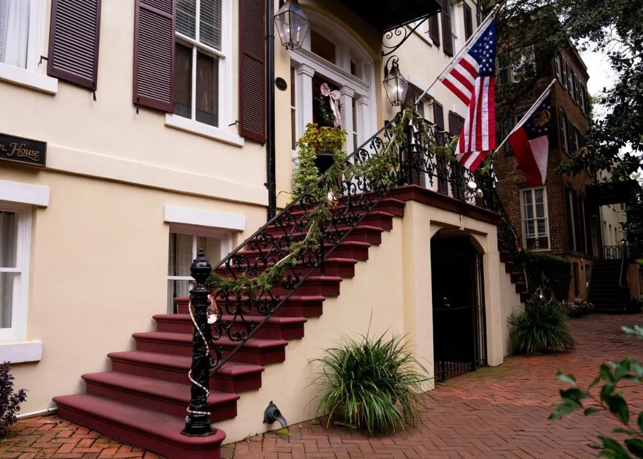 Facade/entrance in Eliza Thompson House, Historic Inns of Savannah Collection
