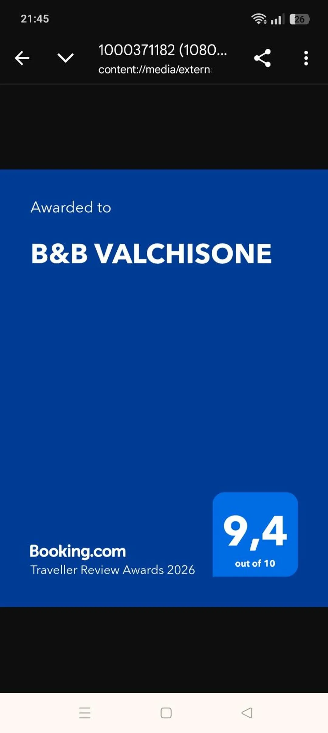 B&B VALCHISONE