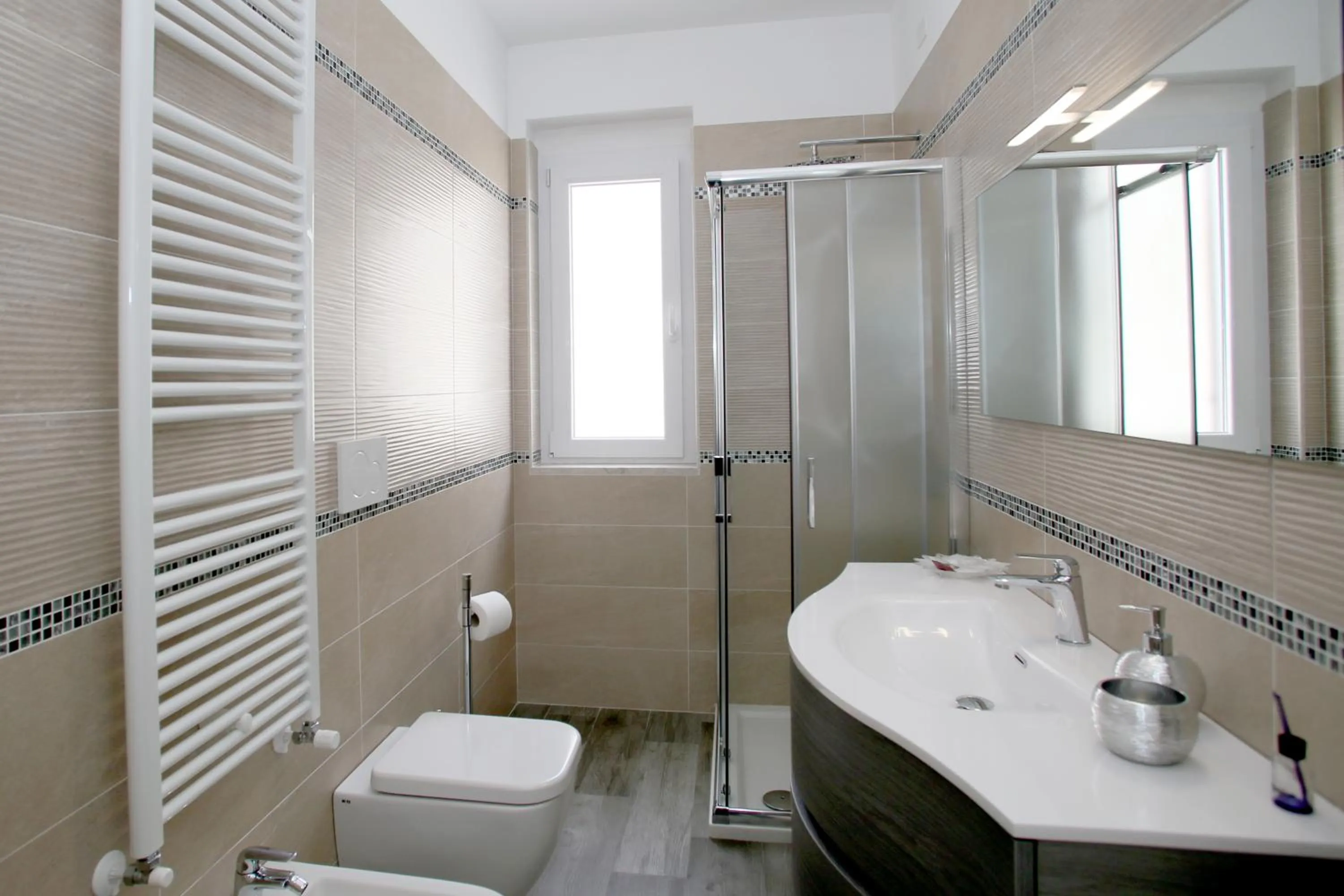 Bathroom in Green Door