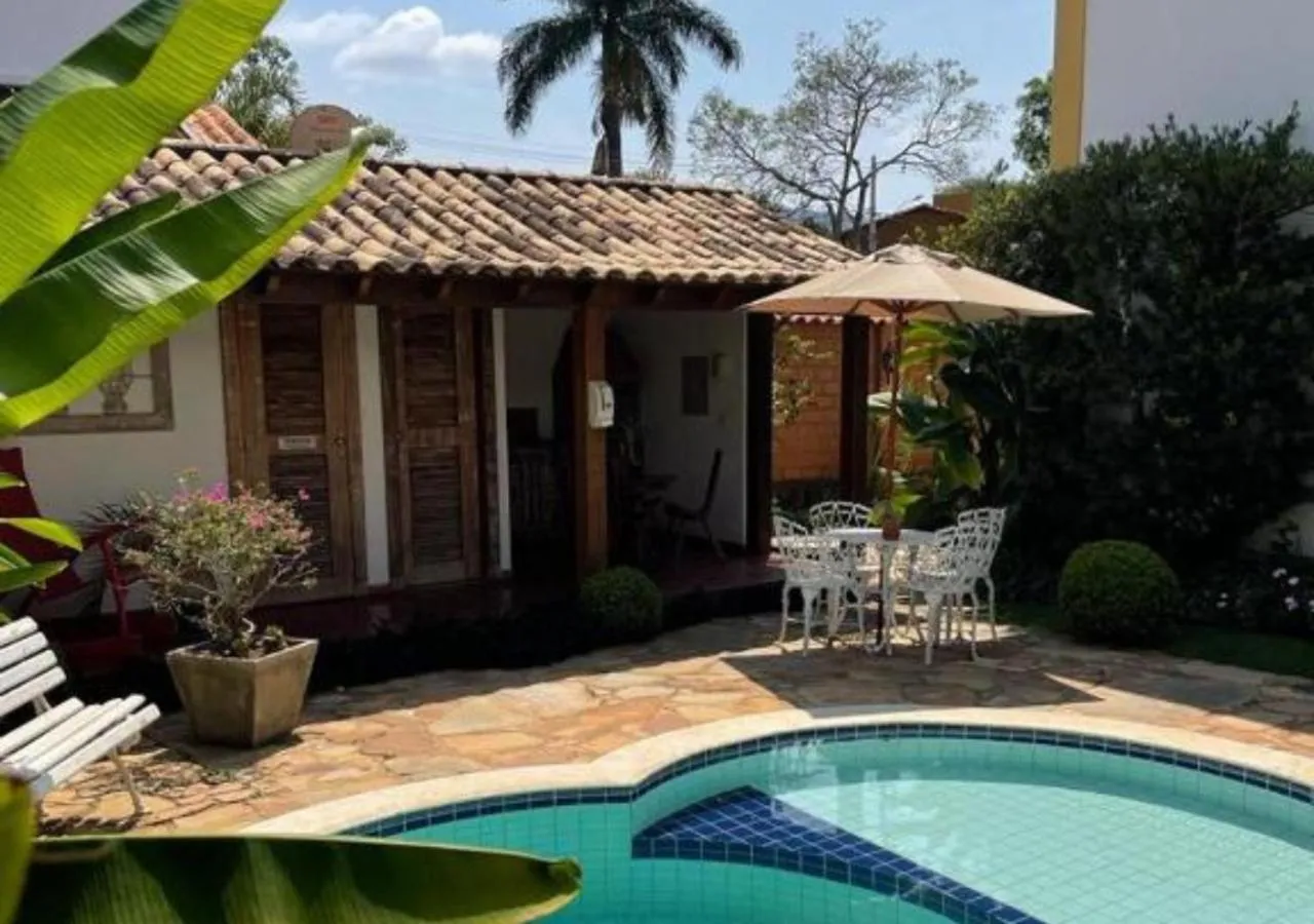 Garden in Pousada Ouro de Minas