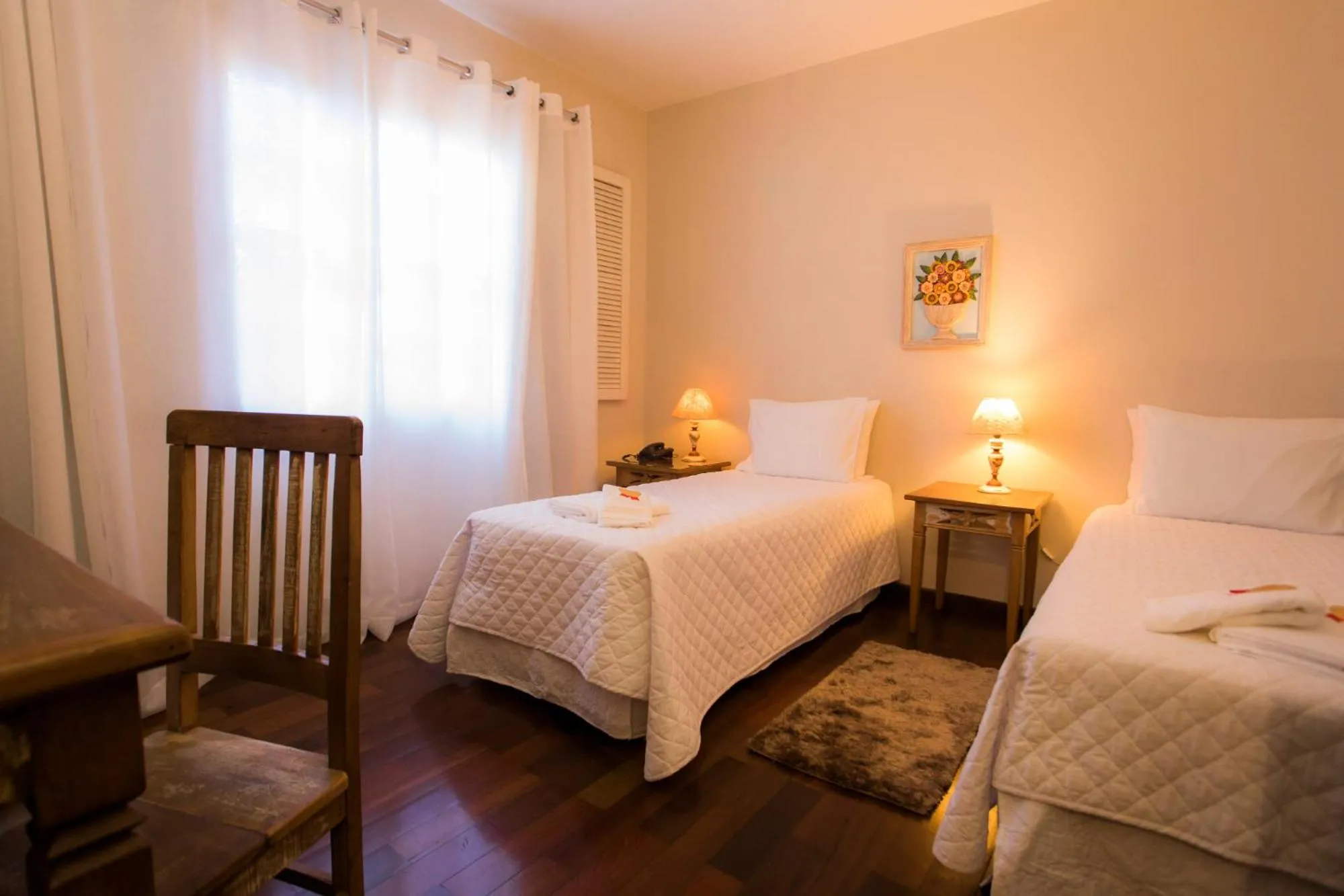 Bed in Pousada Ouro de Minas