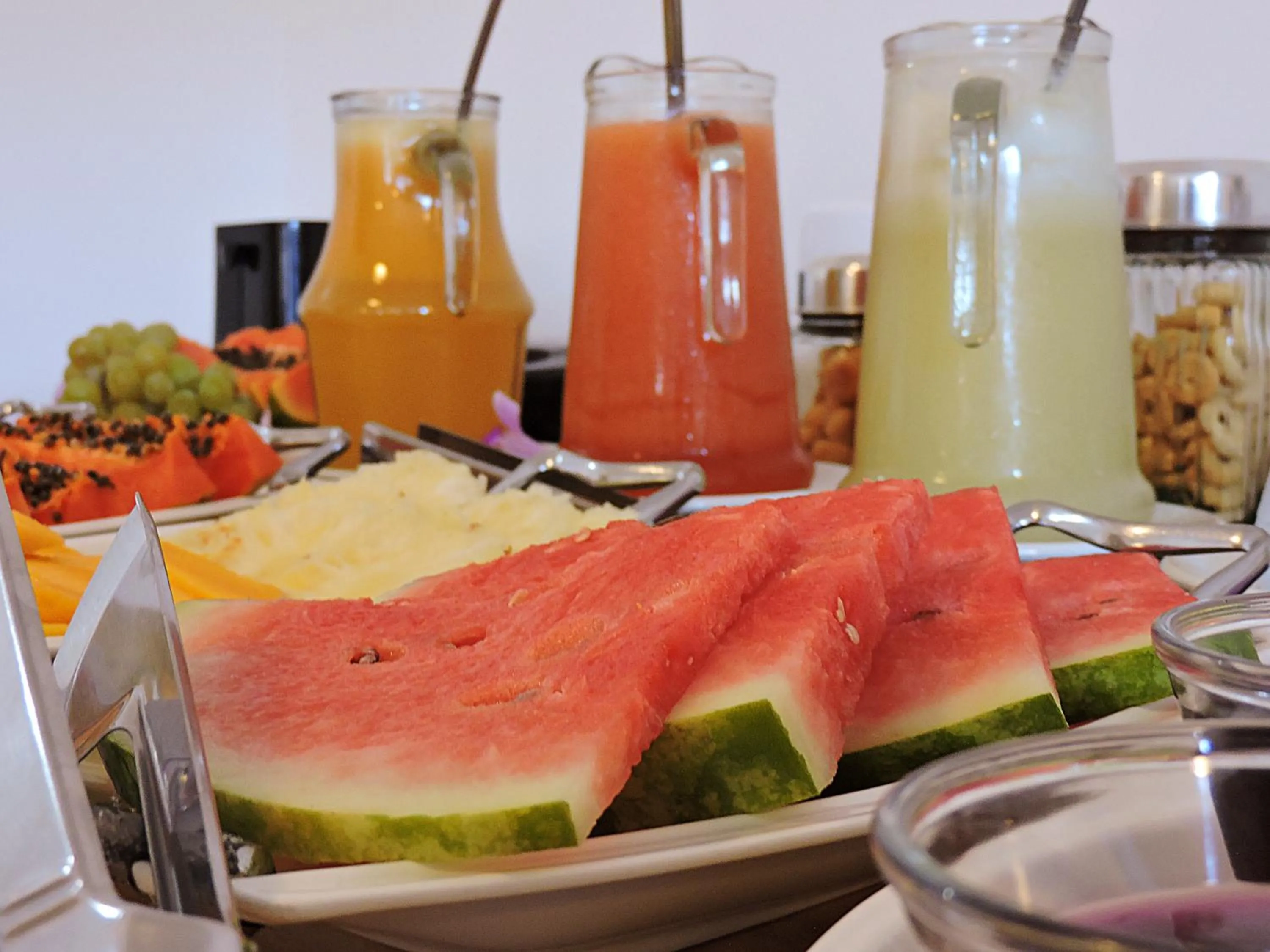 Food and drinks in Pousada Ouro de Minas