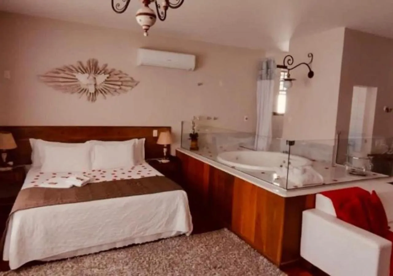 Bed in Pousada Ouro de Minas