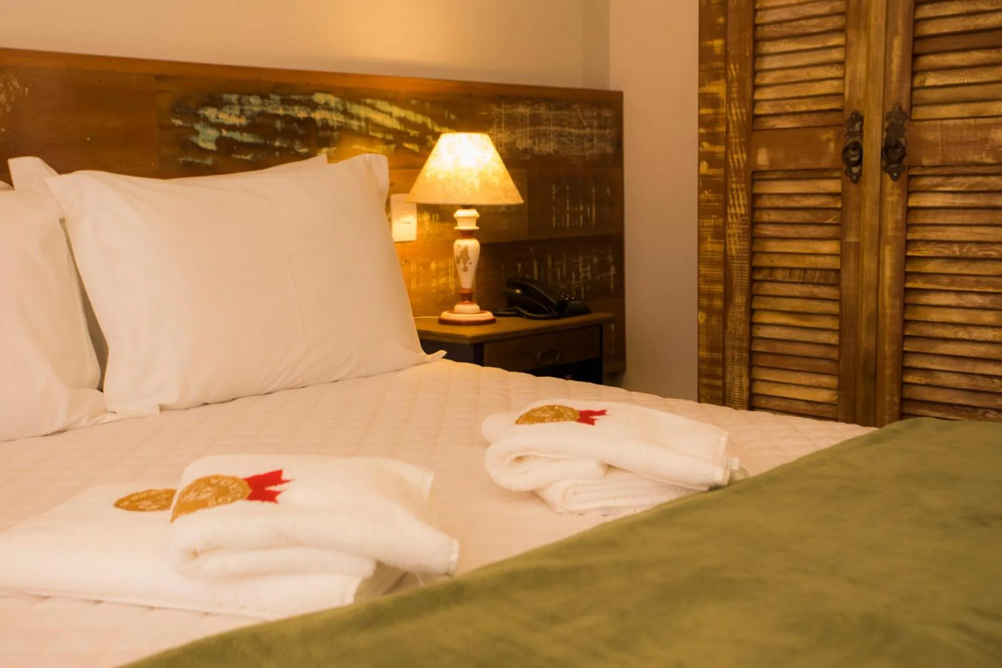 Bed in Pousada Ouro de Minas