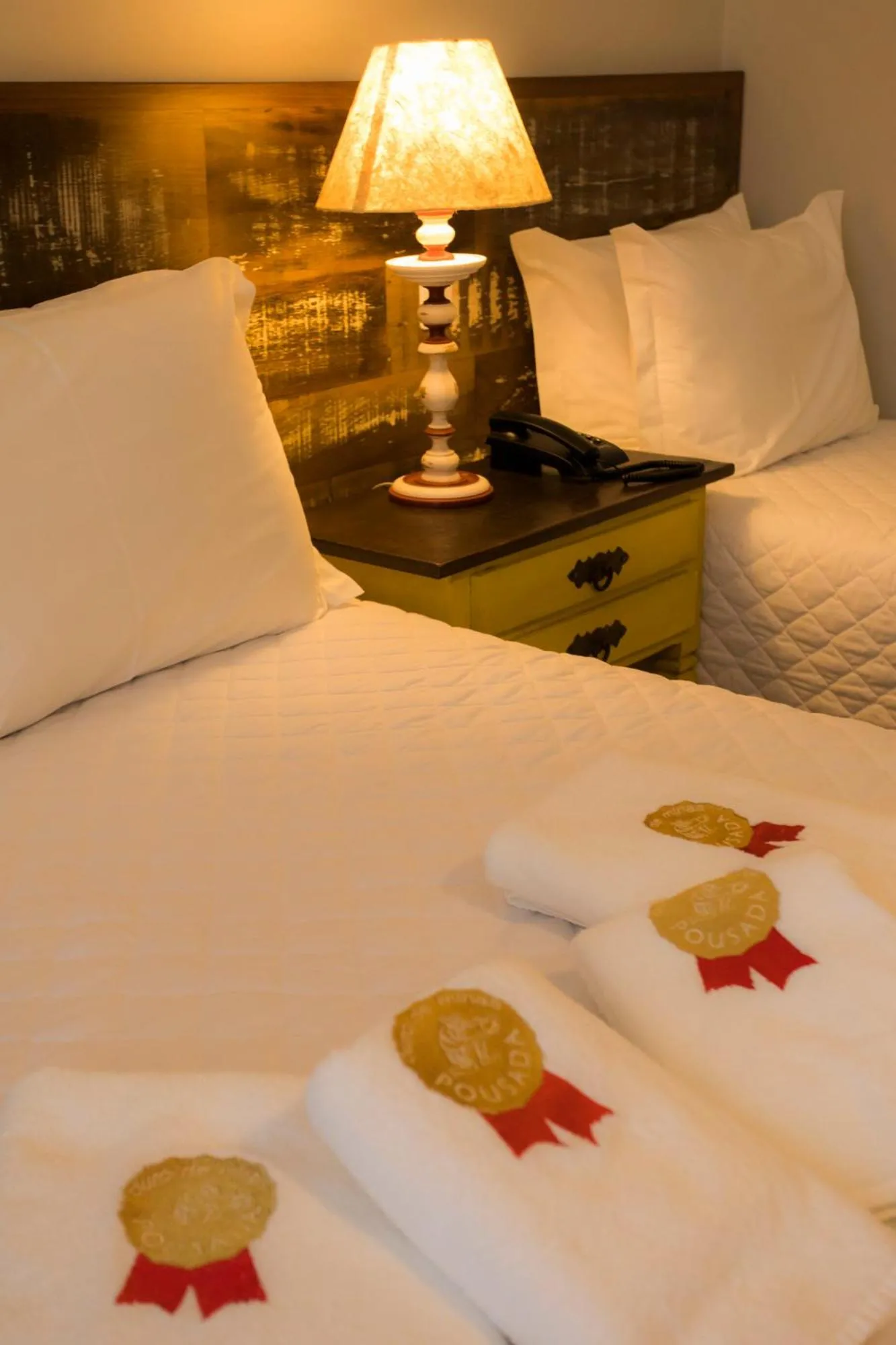 Bed in Pousada Ouro de Minas