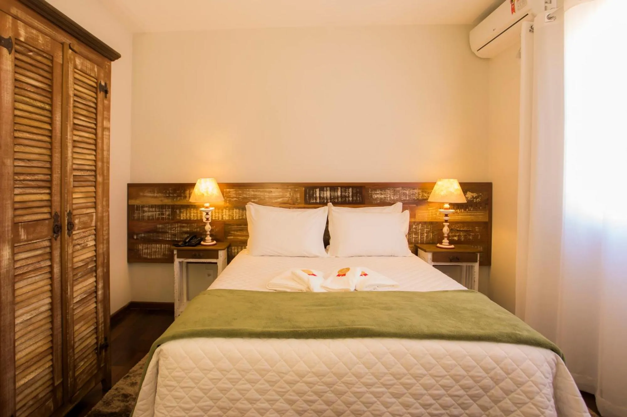 Bed in Pousada Ouro de Minas
