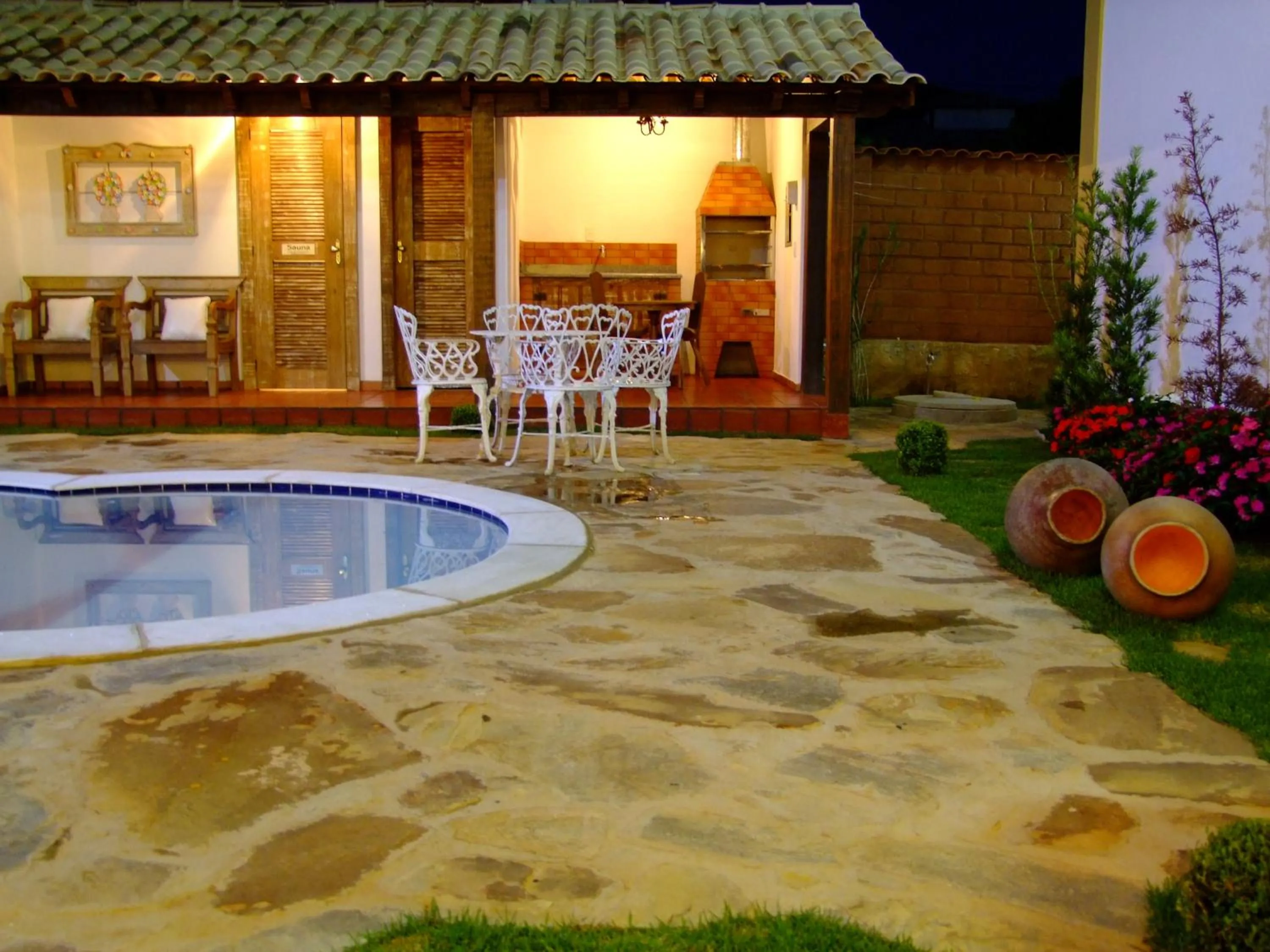 Garden in Pousada Ouro de Minas
