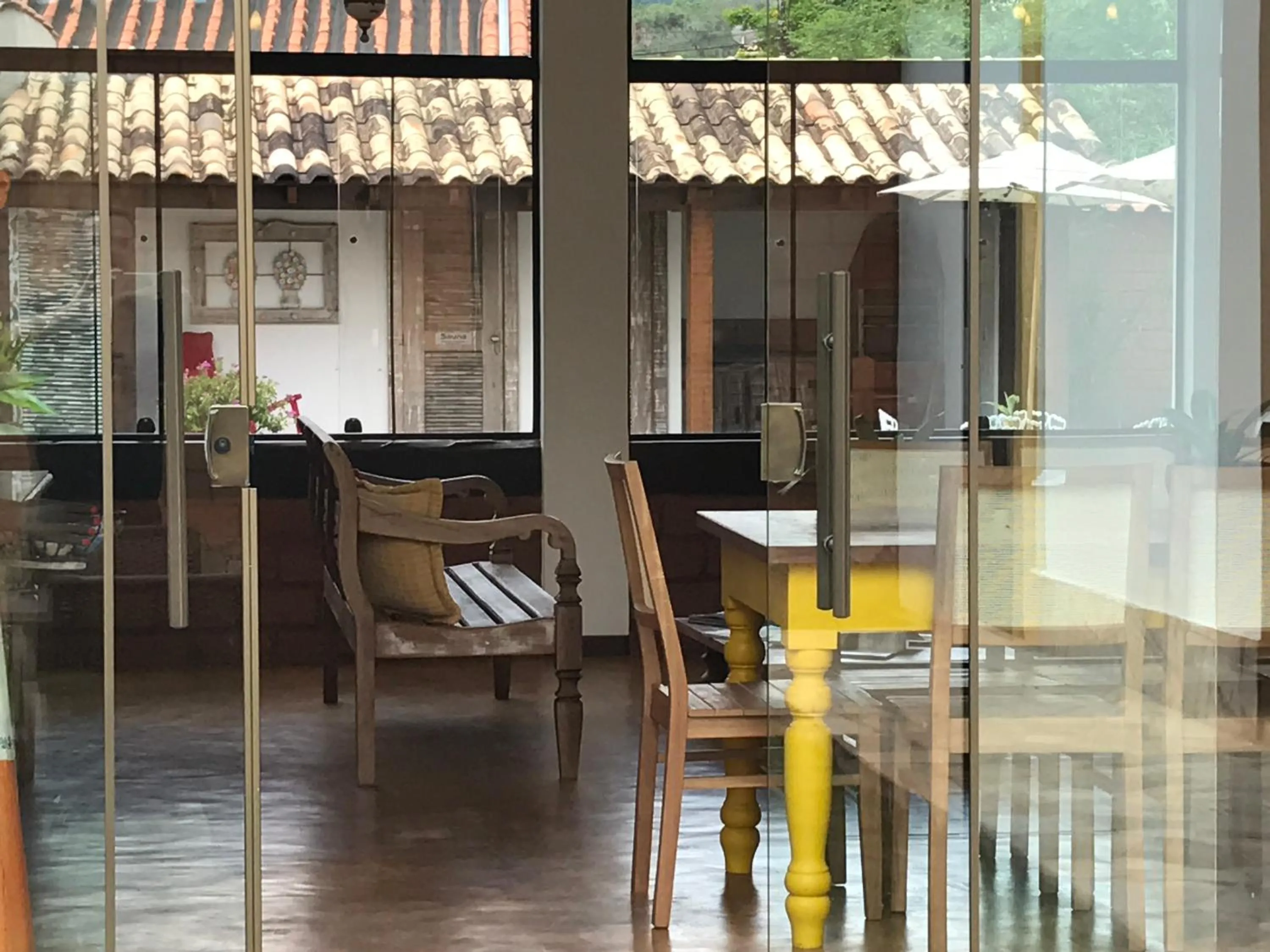 Lobby or reception in Pousada Ouro de Minas