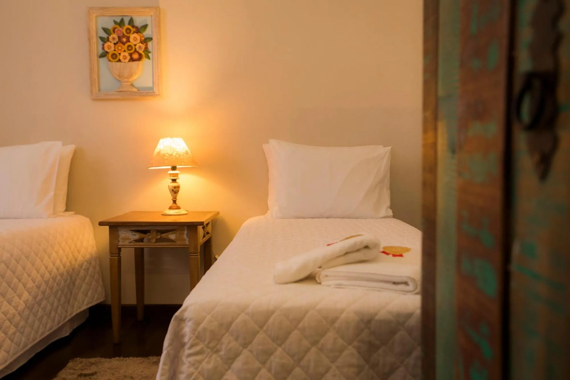 Bed in Pousada Ouro de Minas
