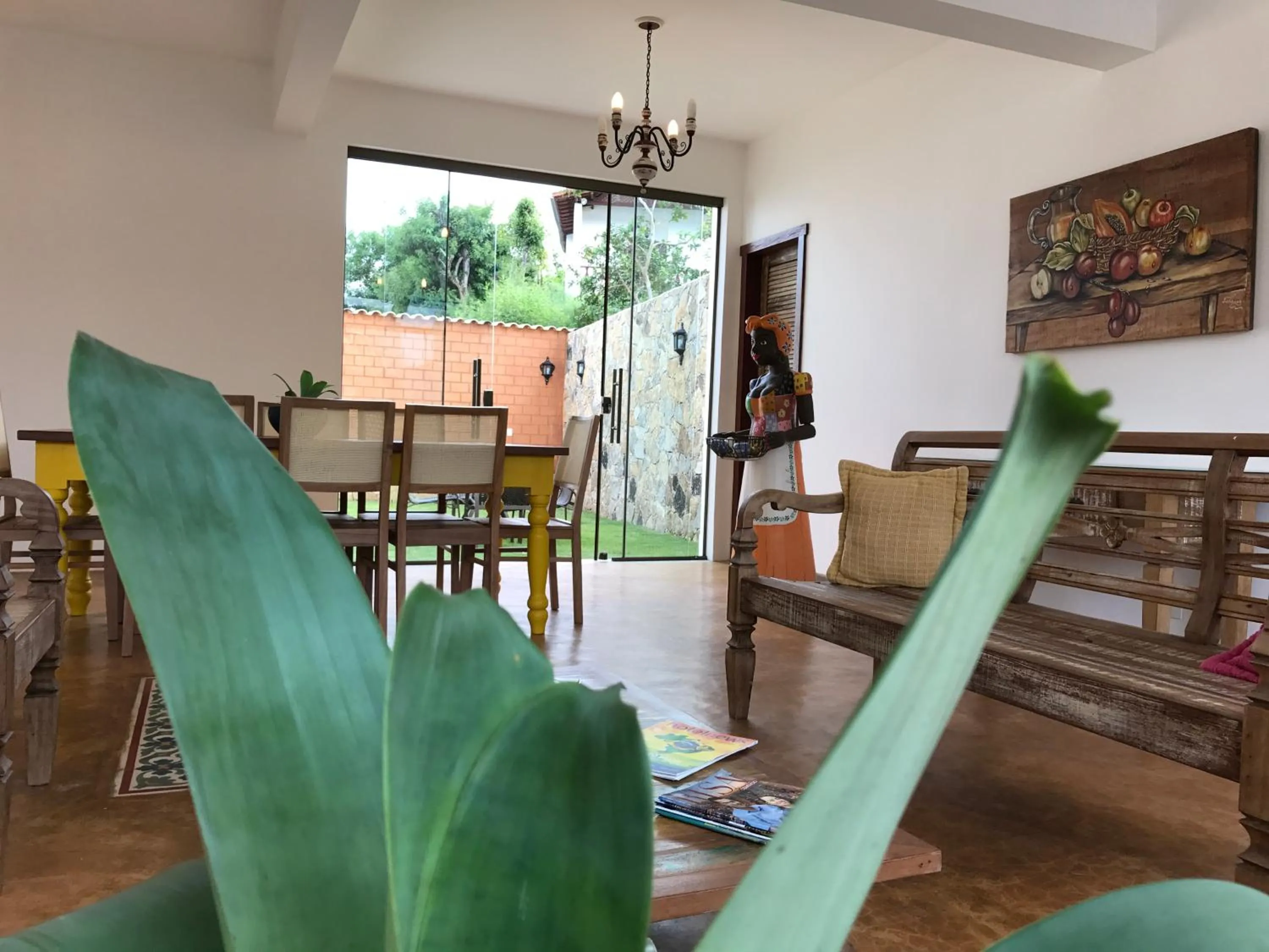 Lobby or reception in Pousada Ouro de Minas