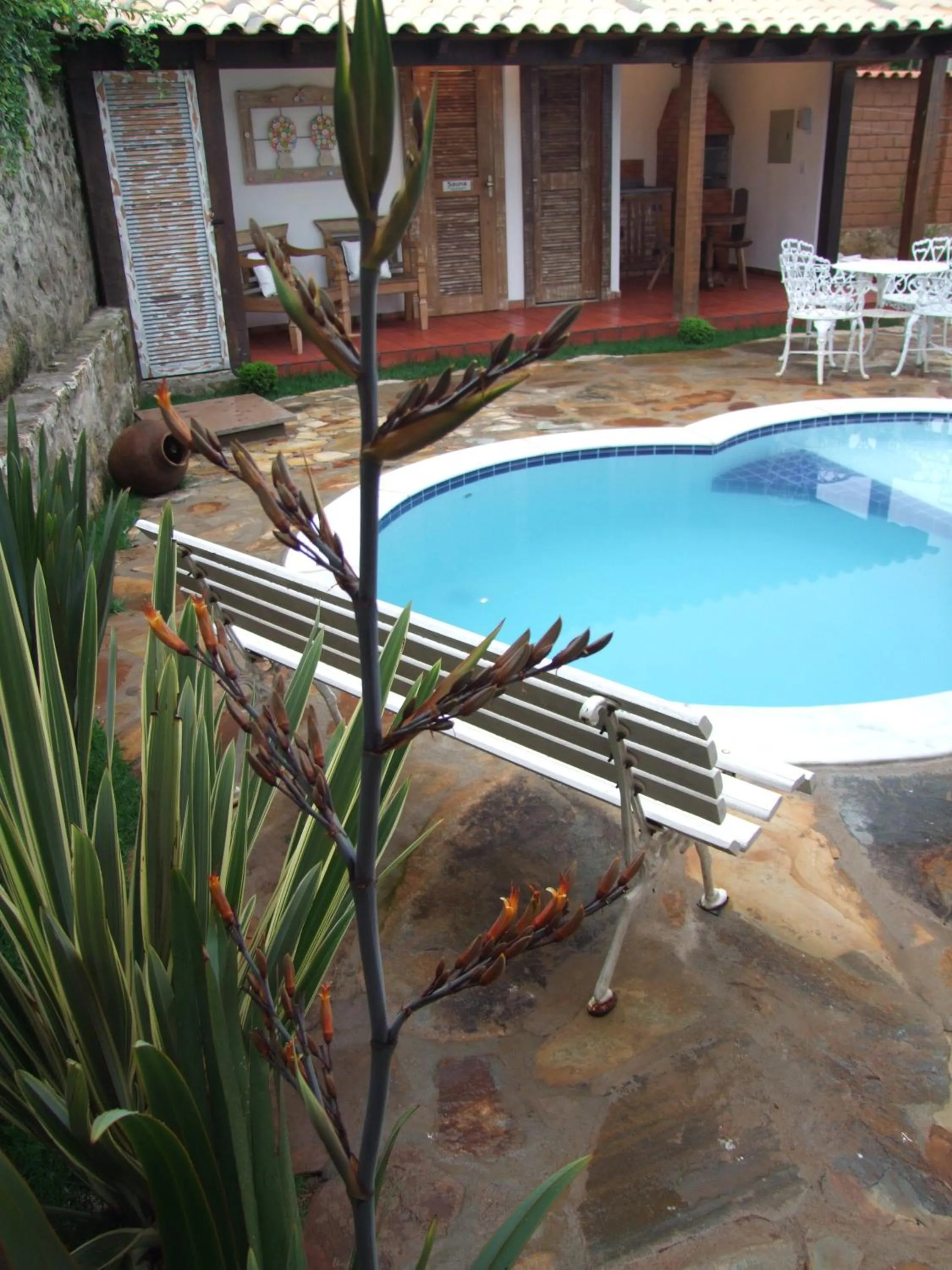 Garden in Pousada Ouro de Minas